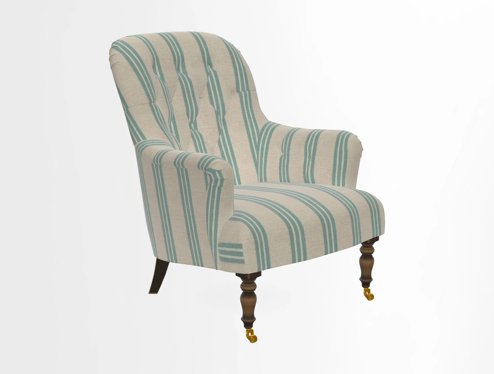 Tisbury Chair in House Clever Velvet Henna