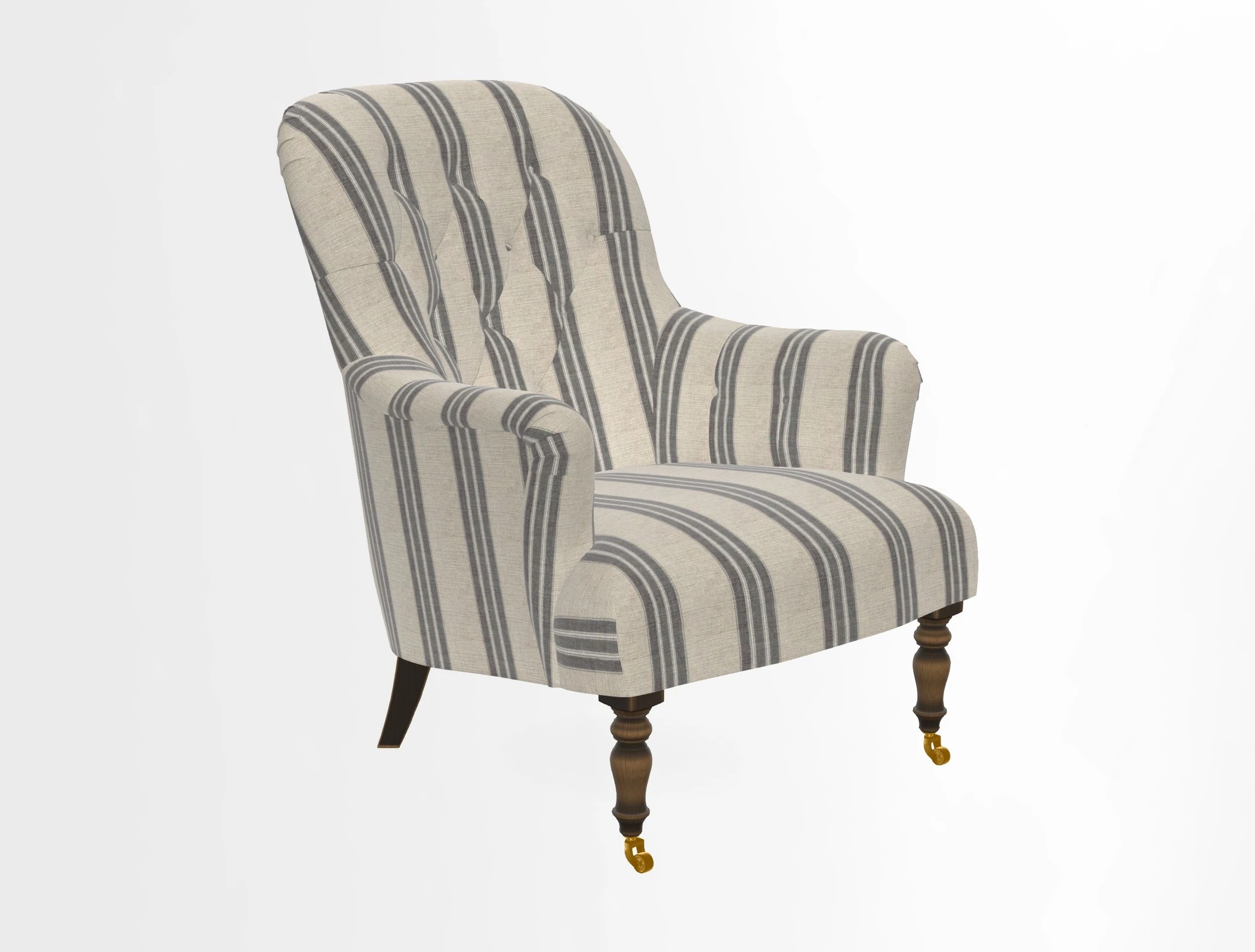 Tisbury Chair in House Clever Velvet Henna