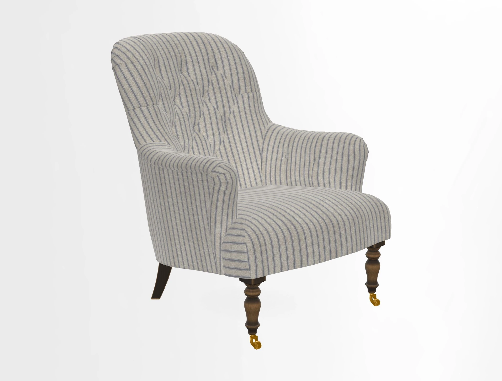 Tisbury Chair in House Clever Velvet Henna