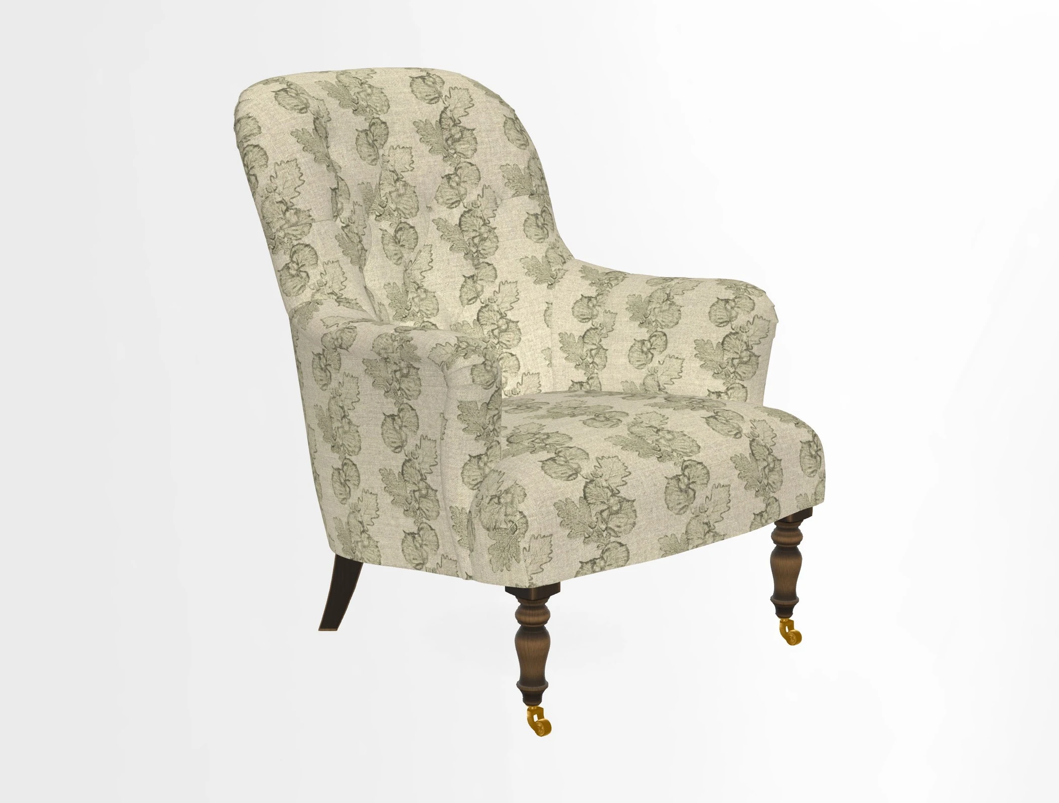 Tisbury Chair in House Clever Velvet Henna