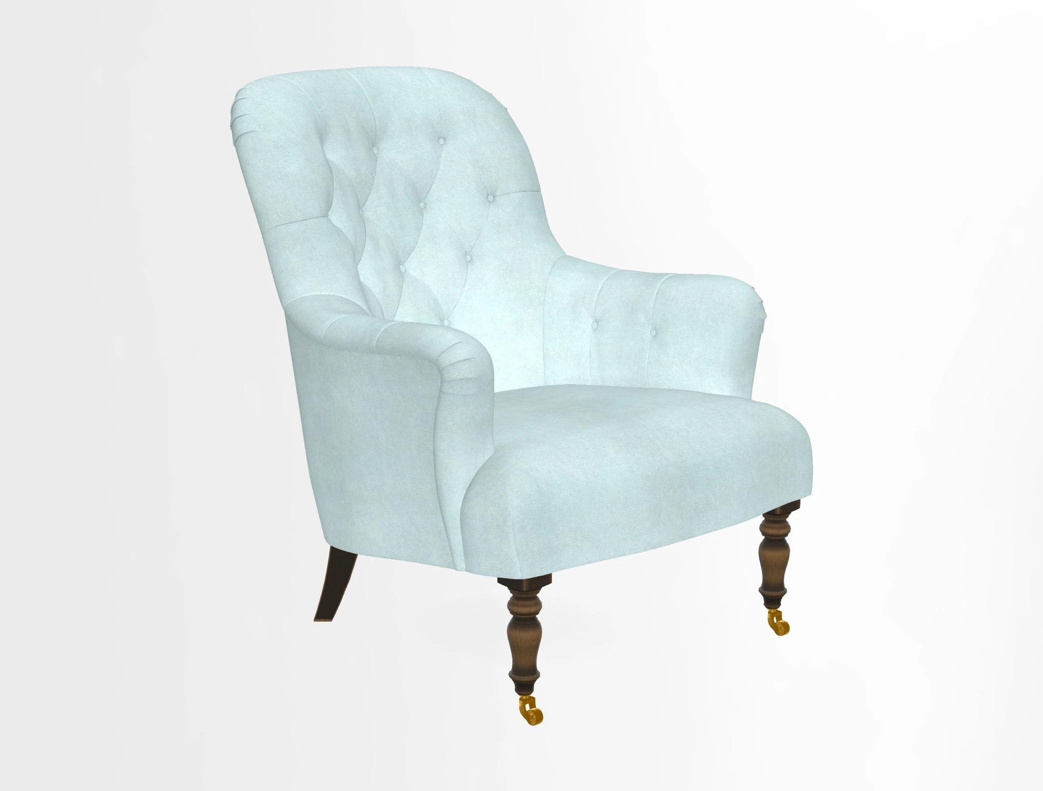 Tisbury Chair in House Clever Velvet Henna
