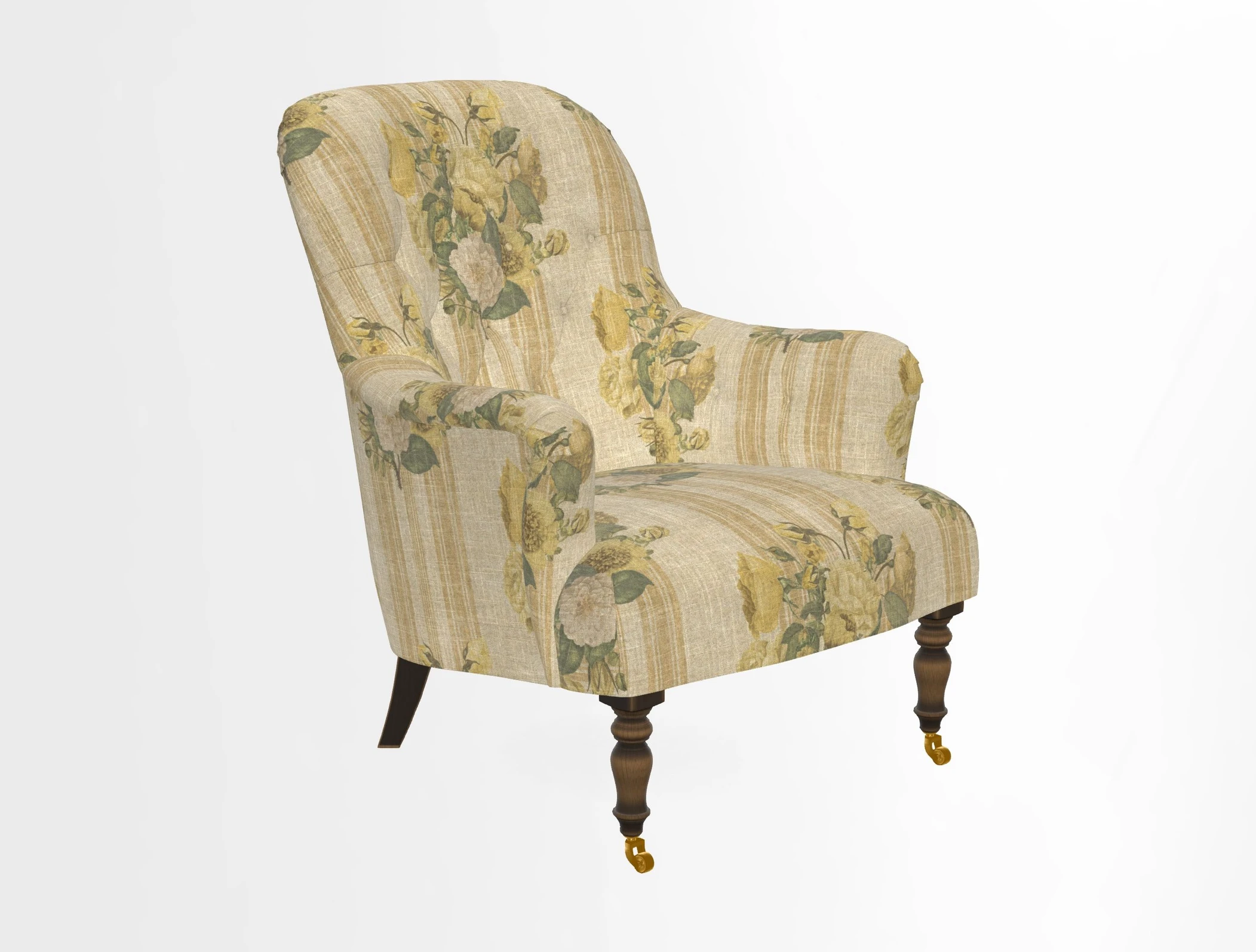 Tisbury Chair in House Clever Velvet Henna