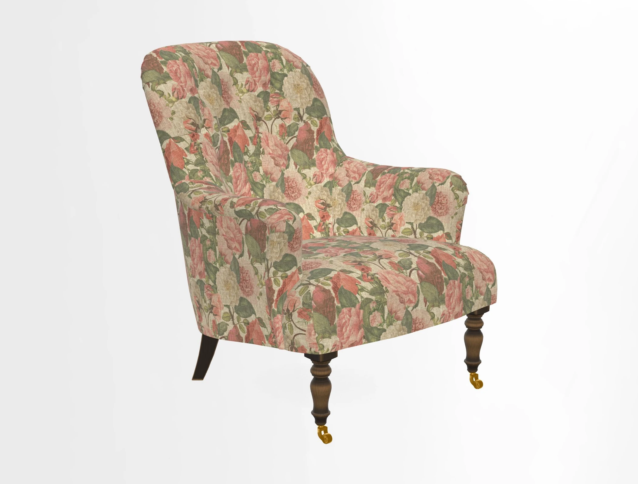 Tisbury Chair in House Clever Velvet Henna