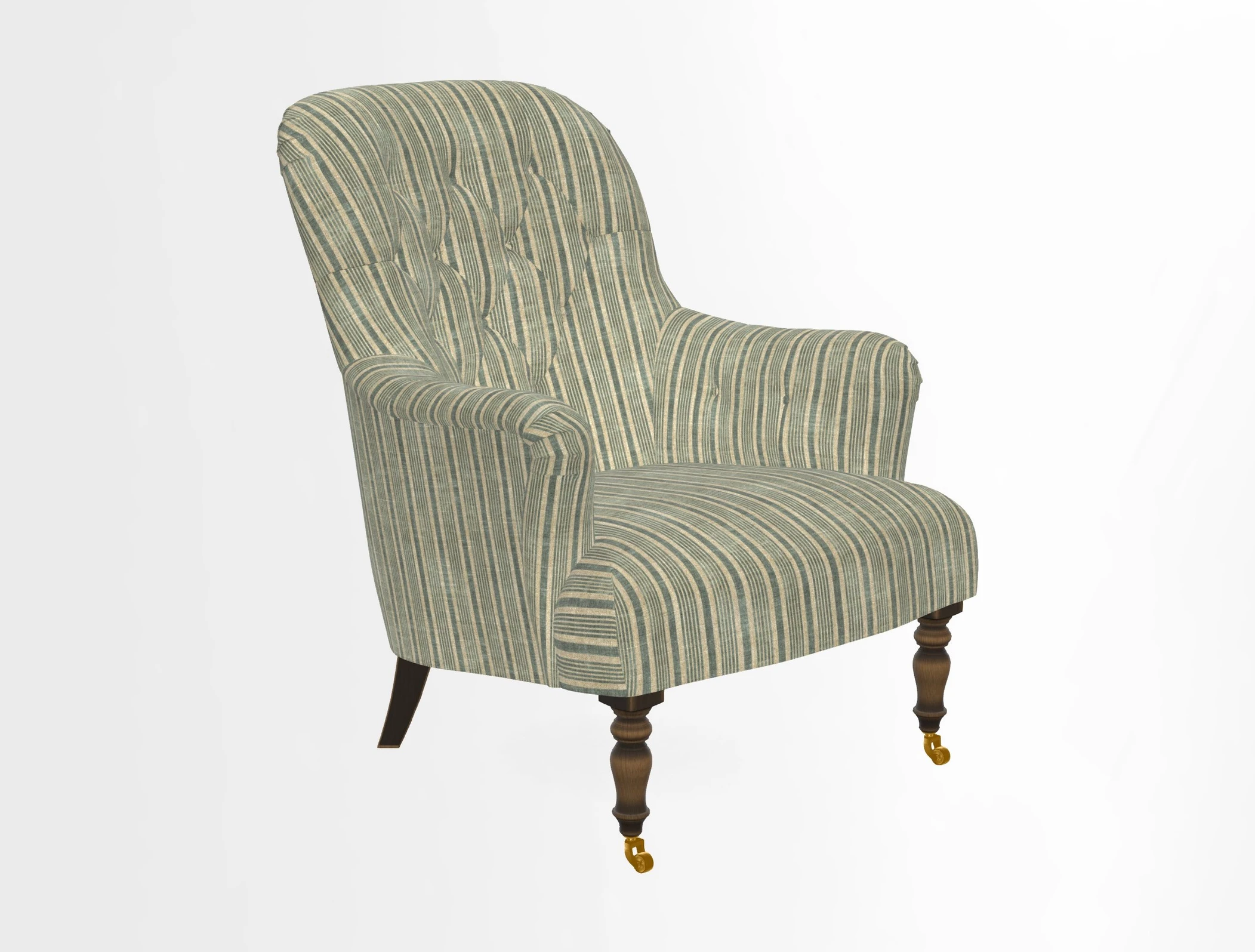 Tisbury Chair in House Clever Velvet Henna