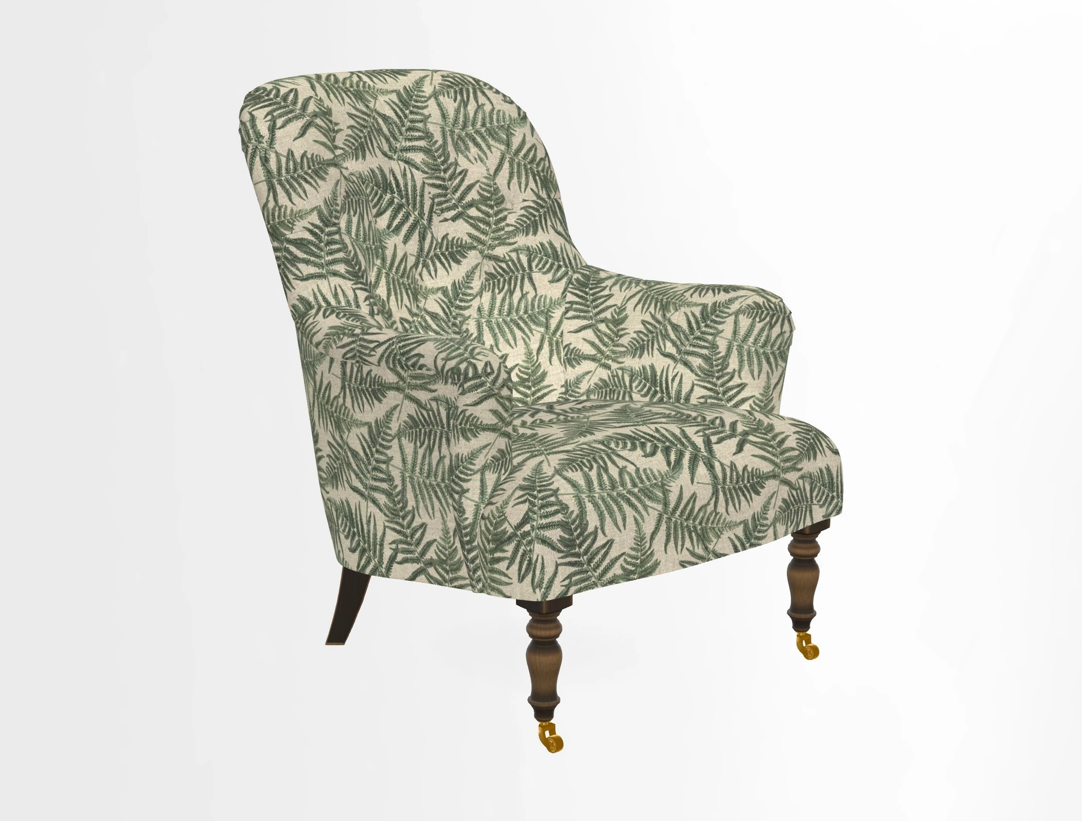 Tisbury Chair in House Clever Velvet Henna