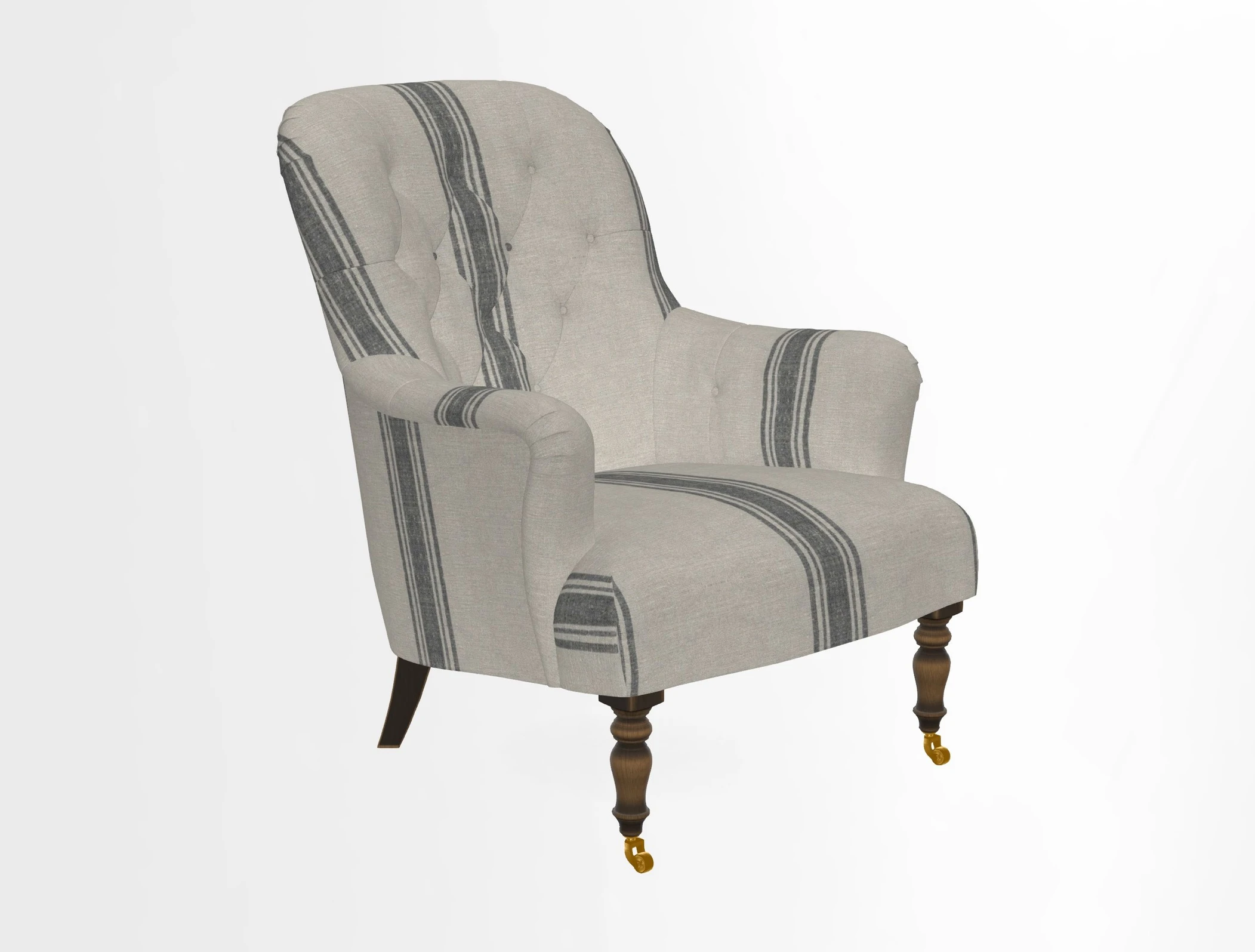 Tisbury Chair in House Clever Velvet Henna