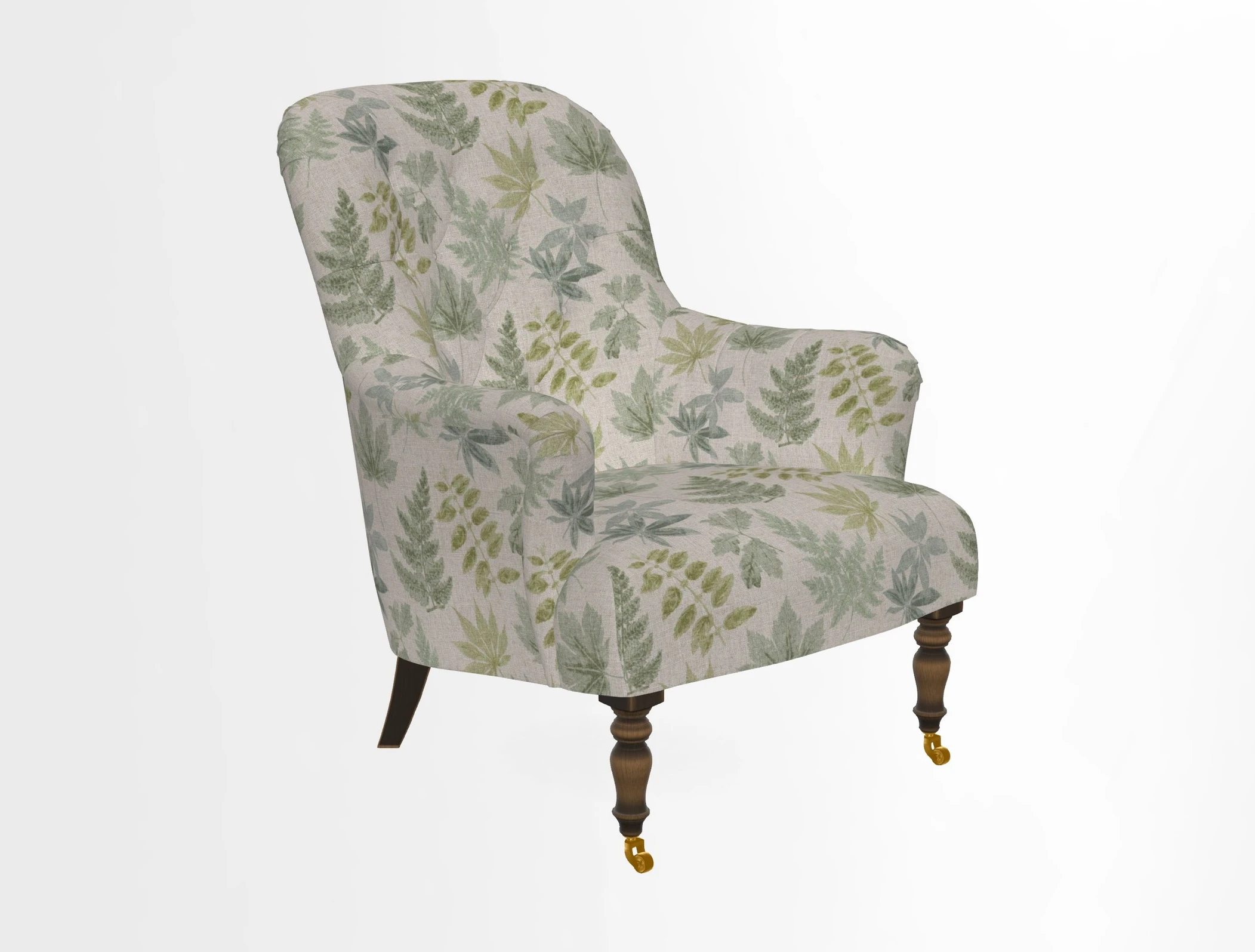 Tisbury Chair in House Clever Velvet Henna