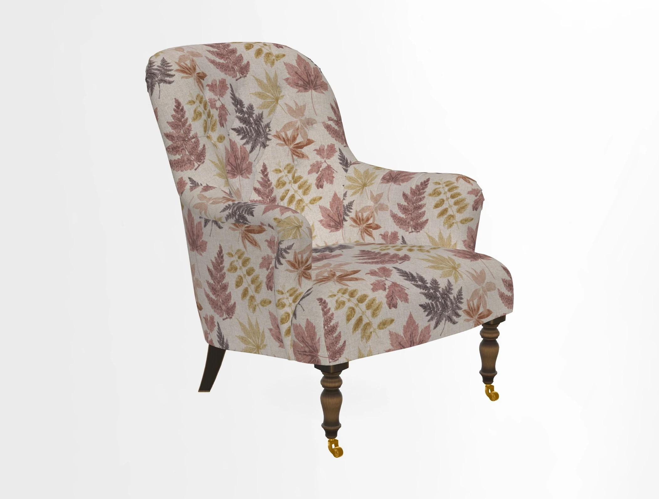 Tisbury Chair in House Clever Velvet Henna