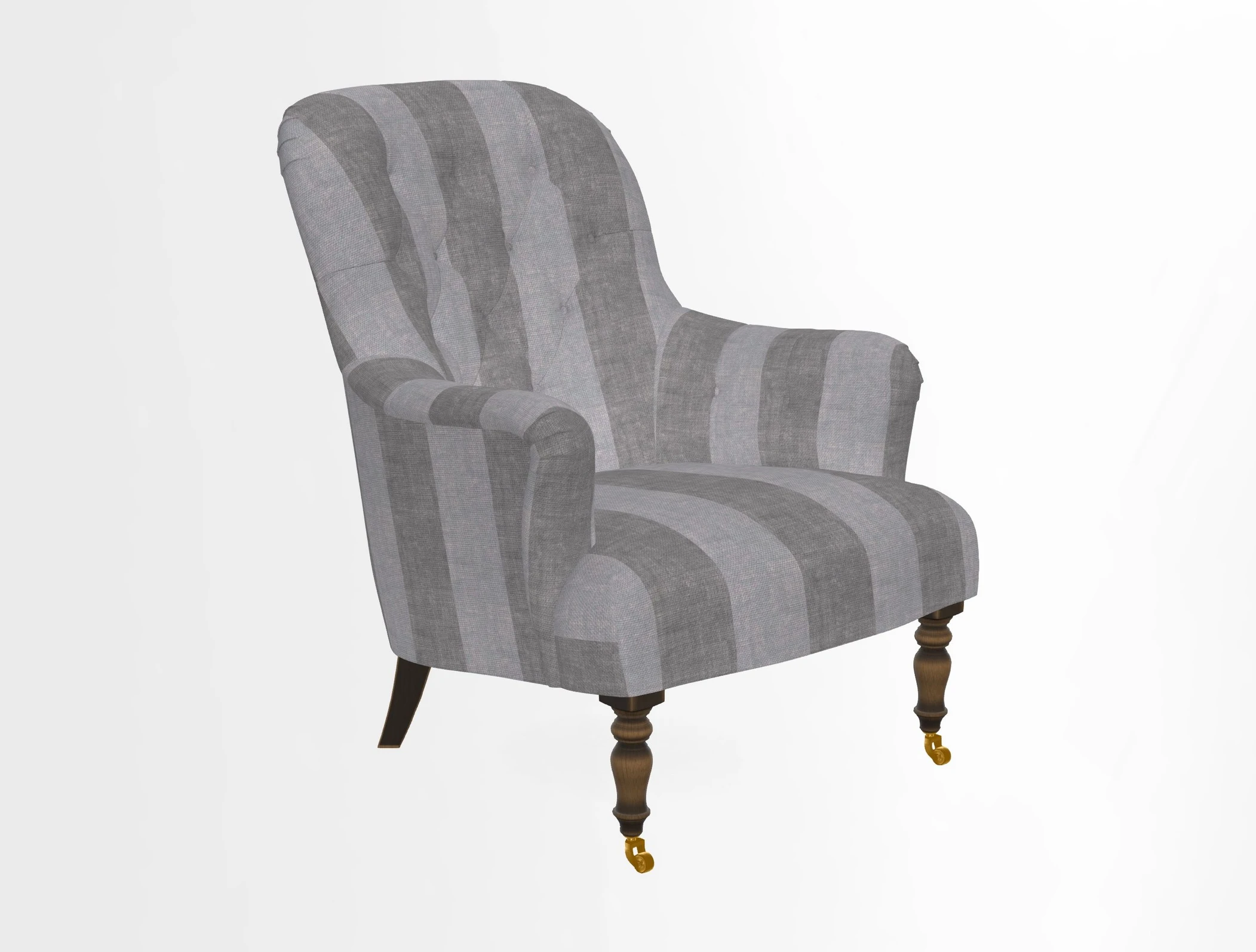 Tisbury Chair in House Clever Velvet Henna