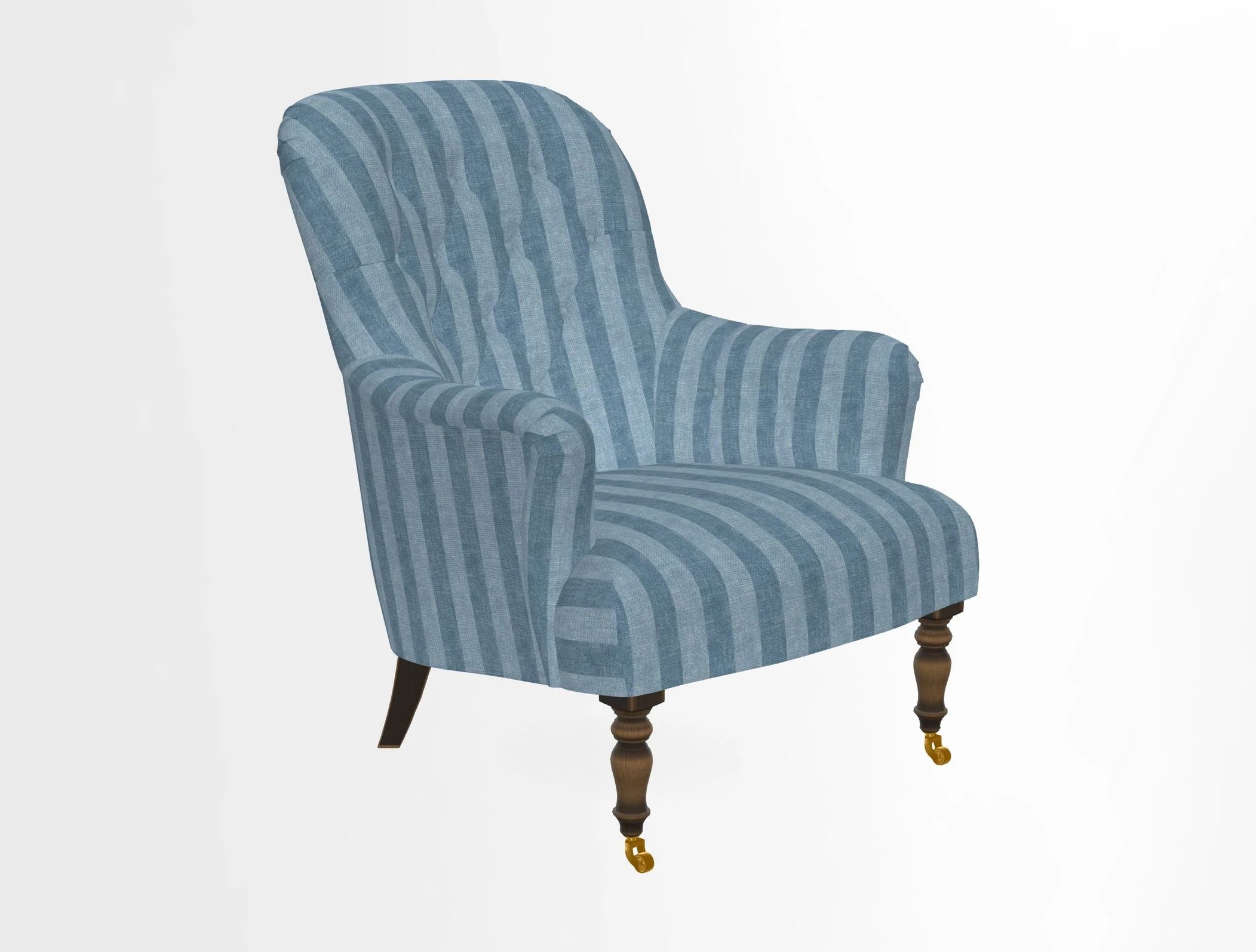 Tisbury Chair in House Clever Velvet Henna