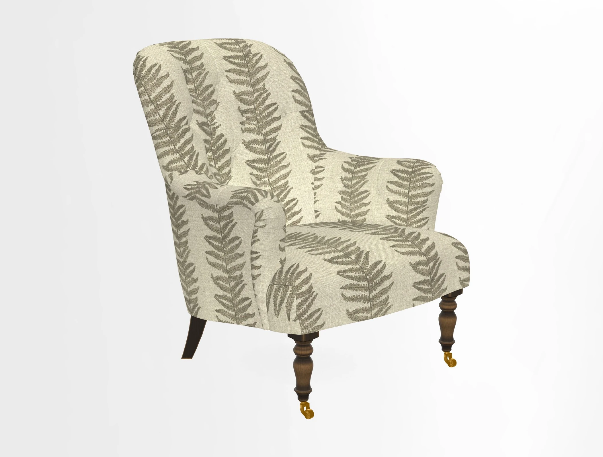 Tisbury Chair in House Clever Velvet Henna