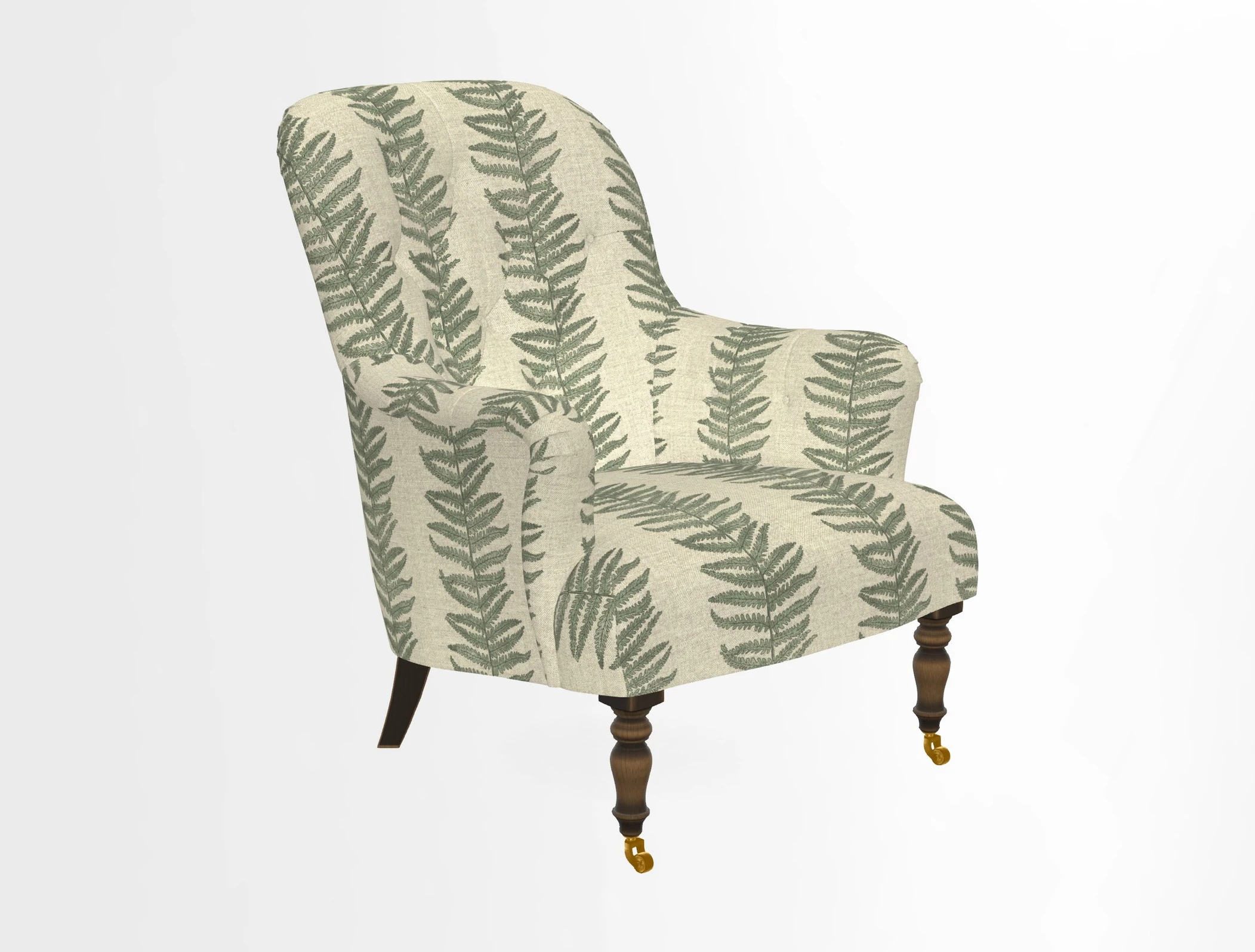 Tisbury Chair in House Clever Velvet Henna