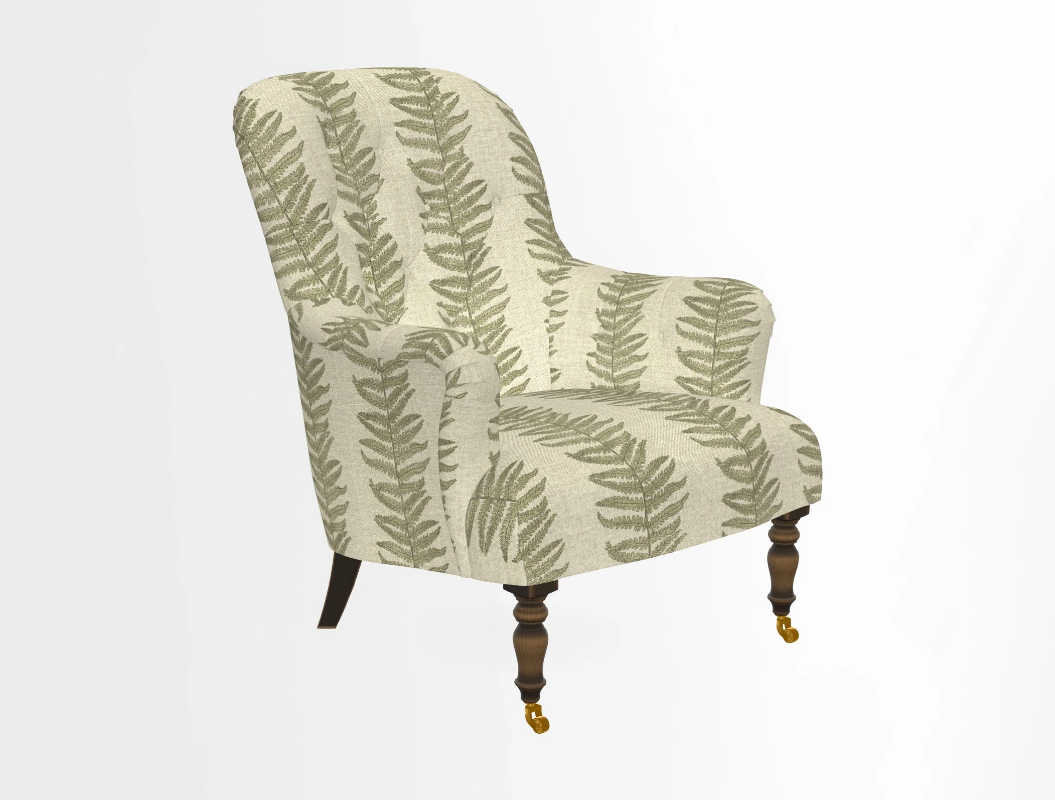 Tisbury Chair in House Clever Velvet Henna