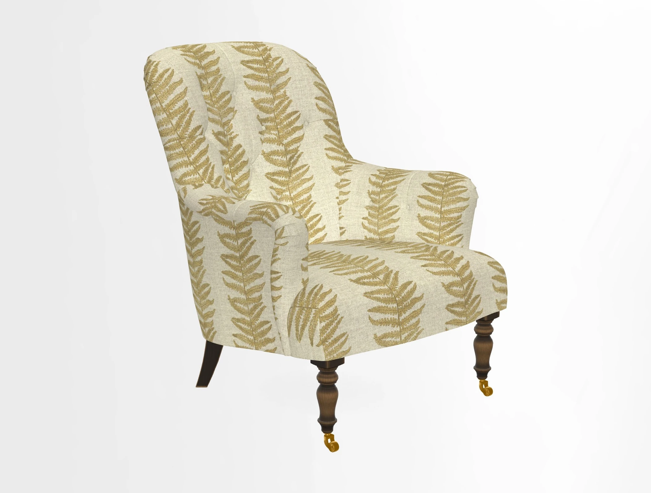 Tisbury Chair in House Clever Velvet Henna