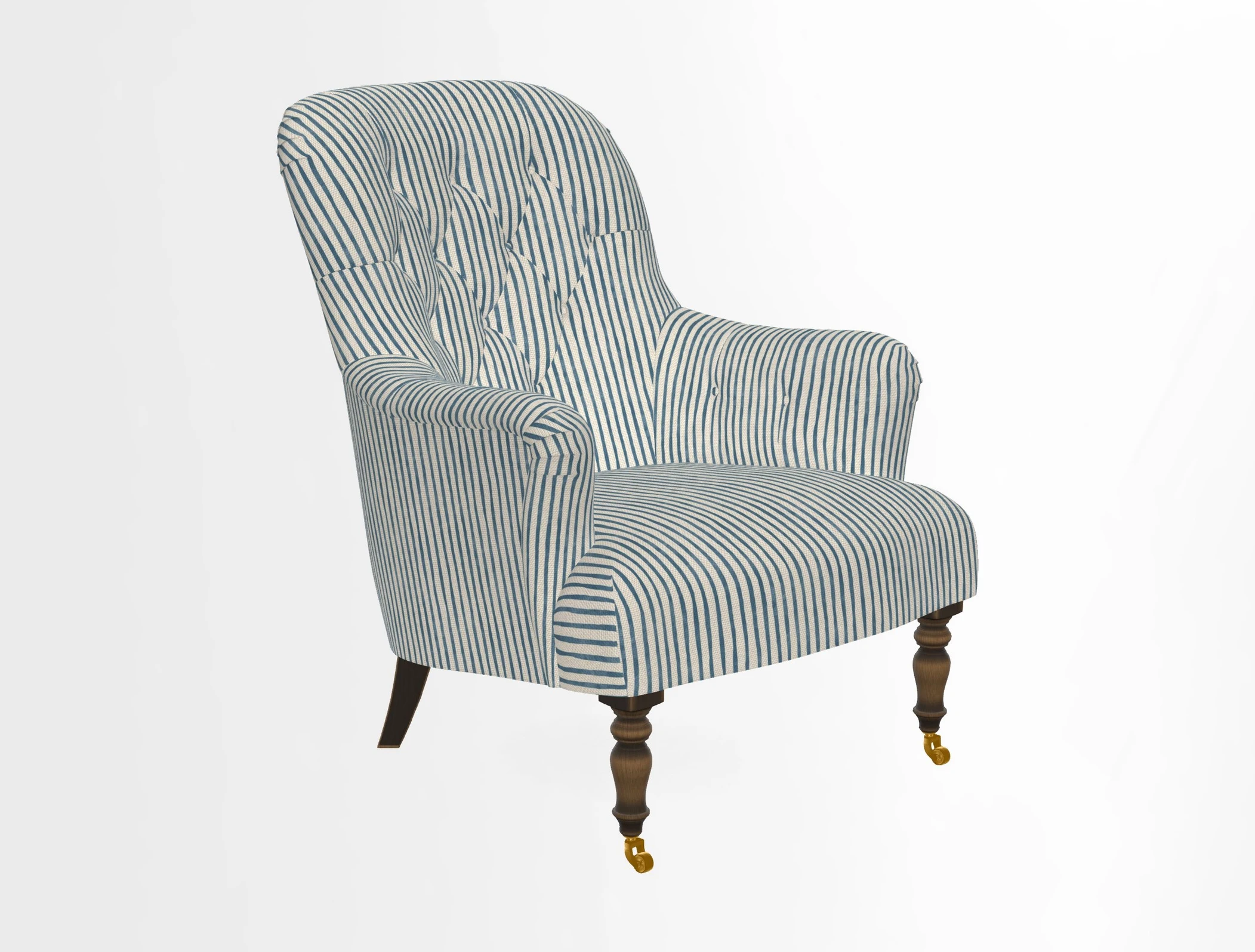 Tisbury Chair in House Clever Velvet Henna