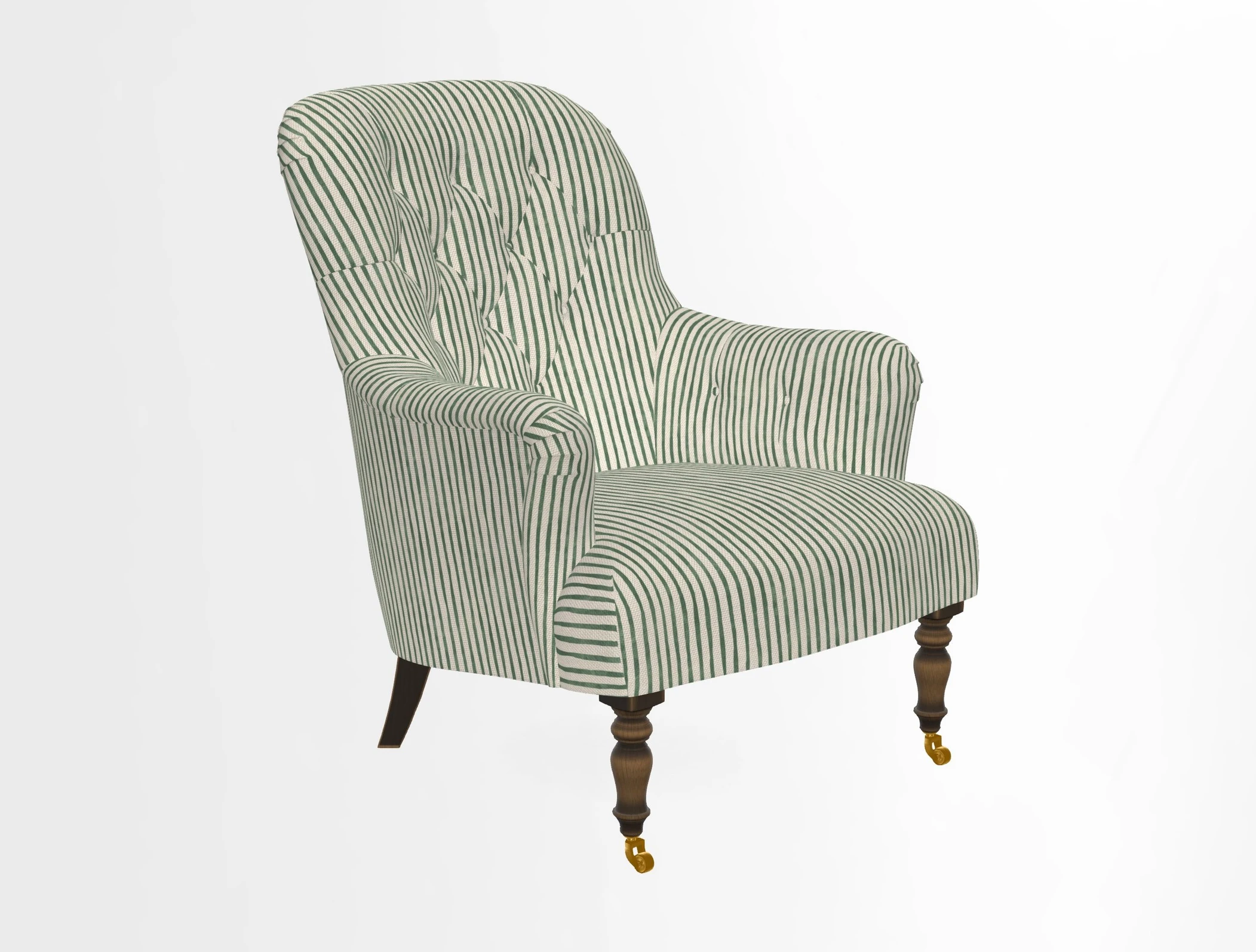 Tisbury Chair in House Clever Velvet Henna