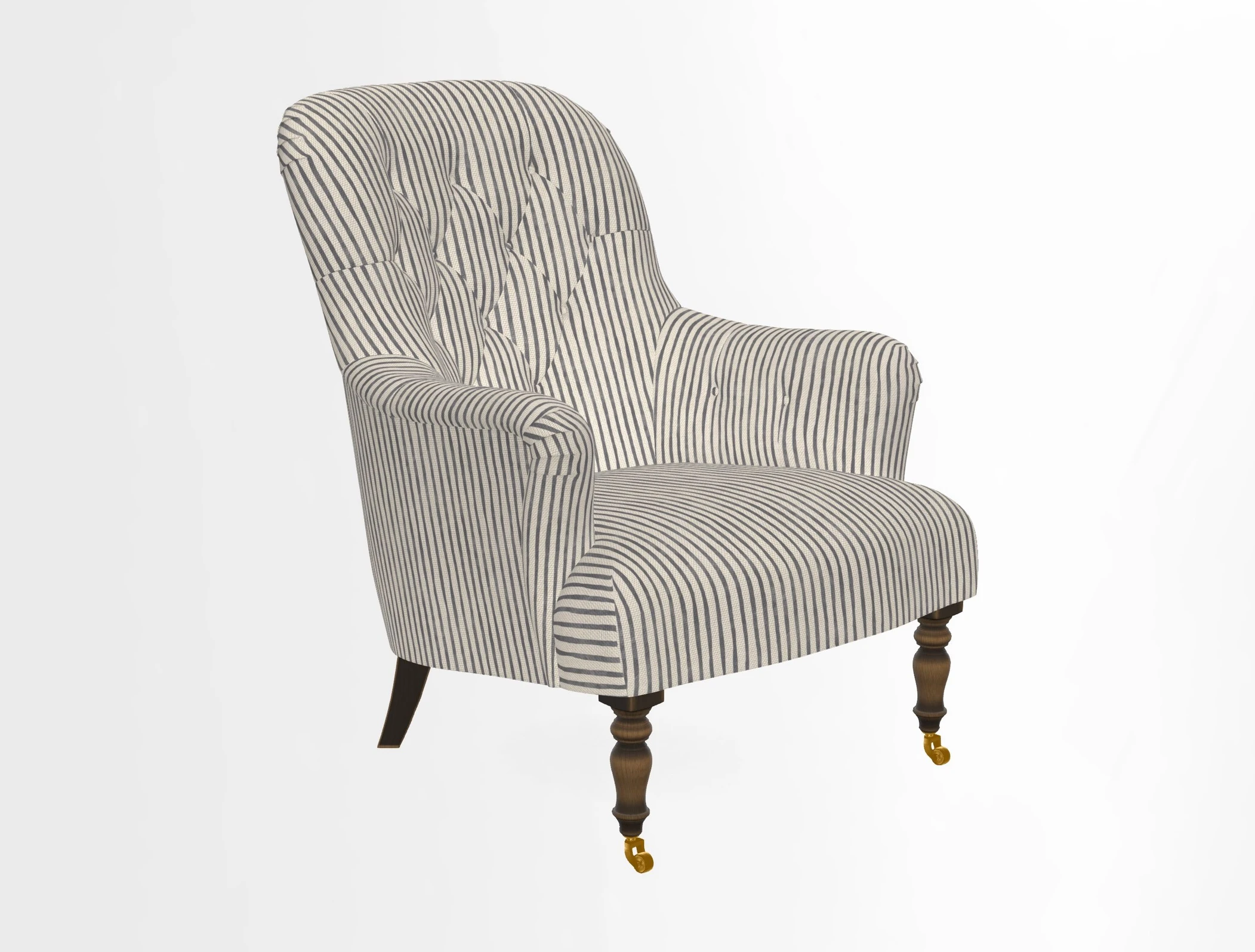Tisbury Chair in House Clever Velvet Henna