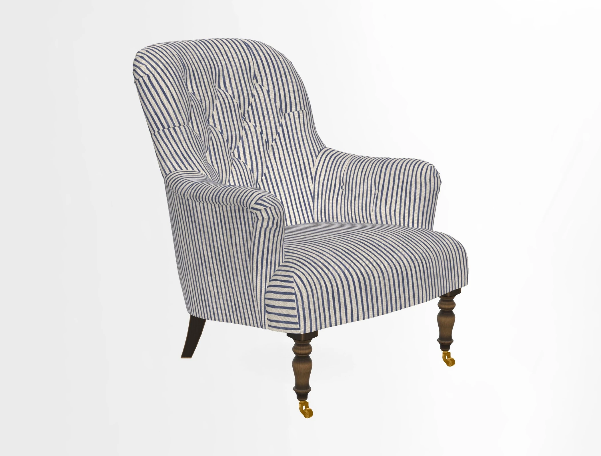 Tisbury Chair in House Clever Velvet Henna
