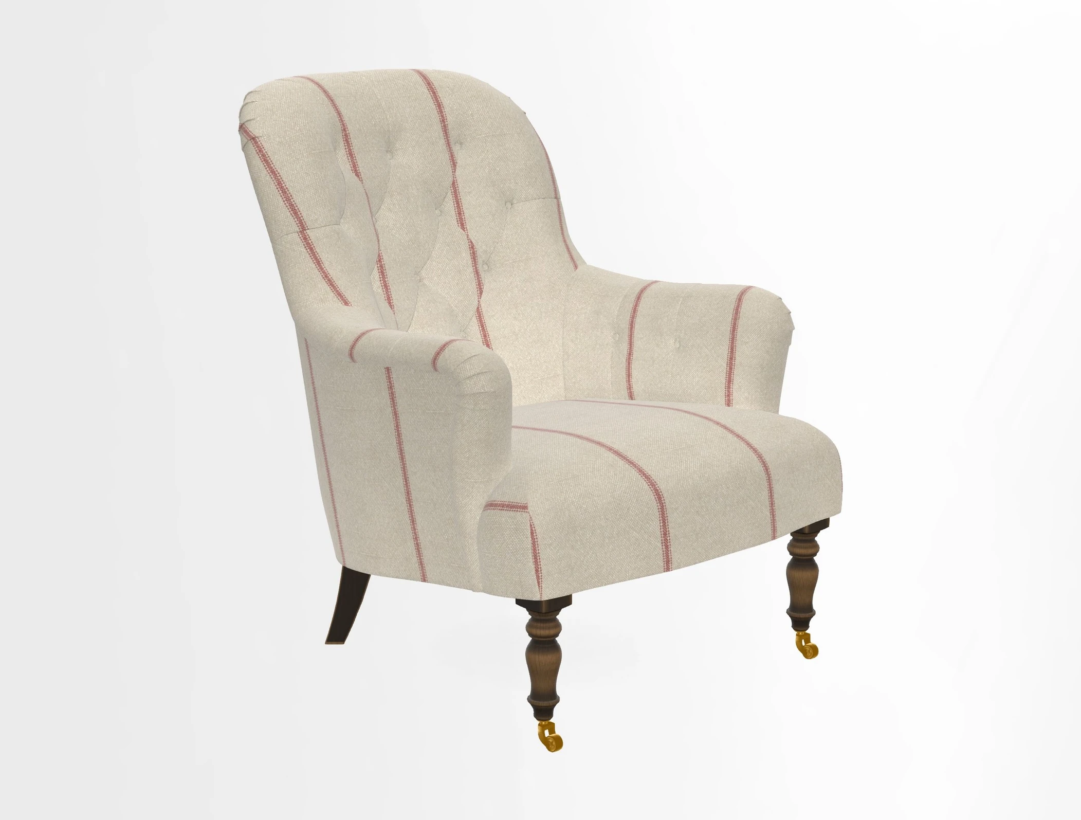 Tisbury Chair in House Clever Velvet Henna