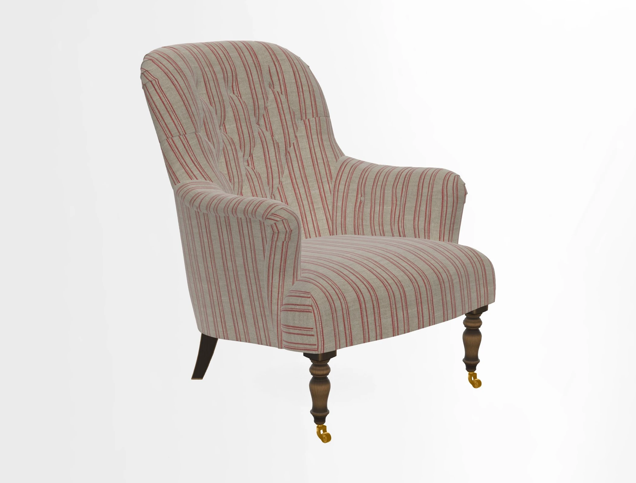 Tisbury Chair in House Clever Velvet Henna