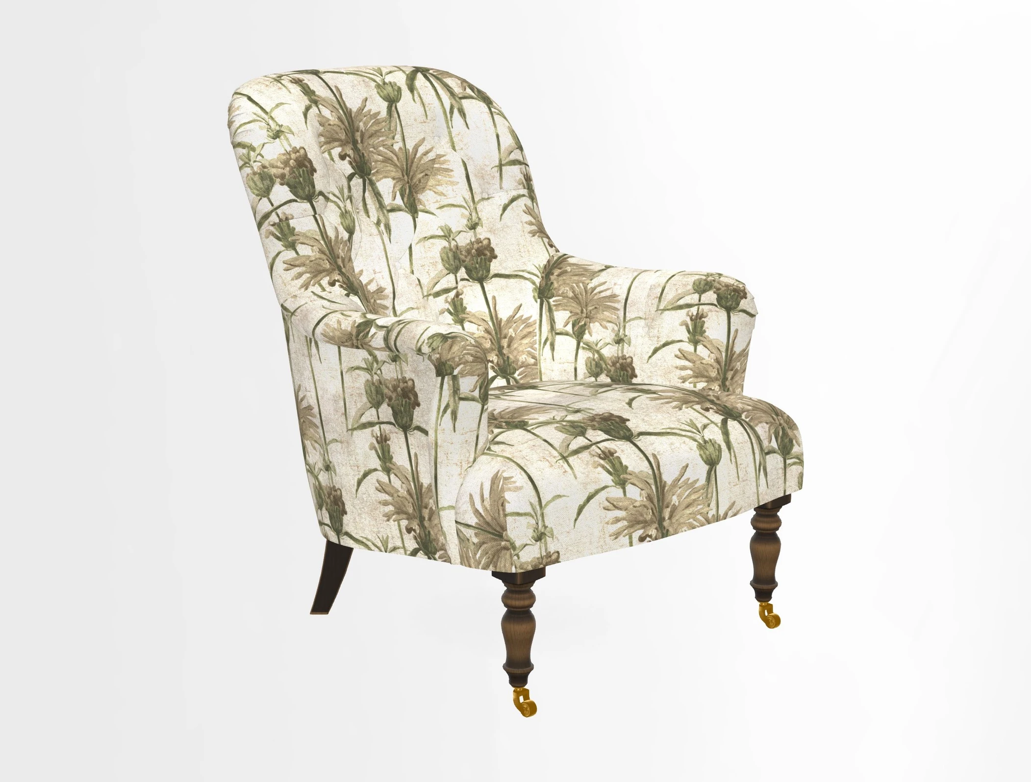 Tisbury Chair in House Clever Velvet Henna