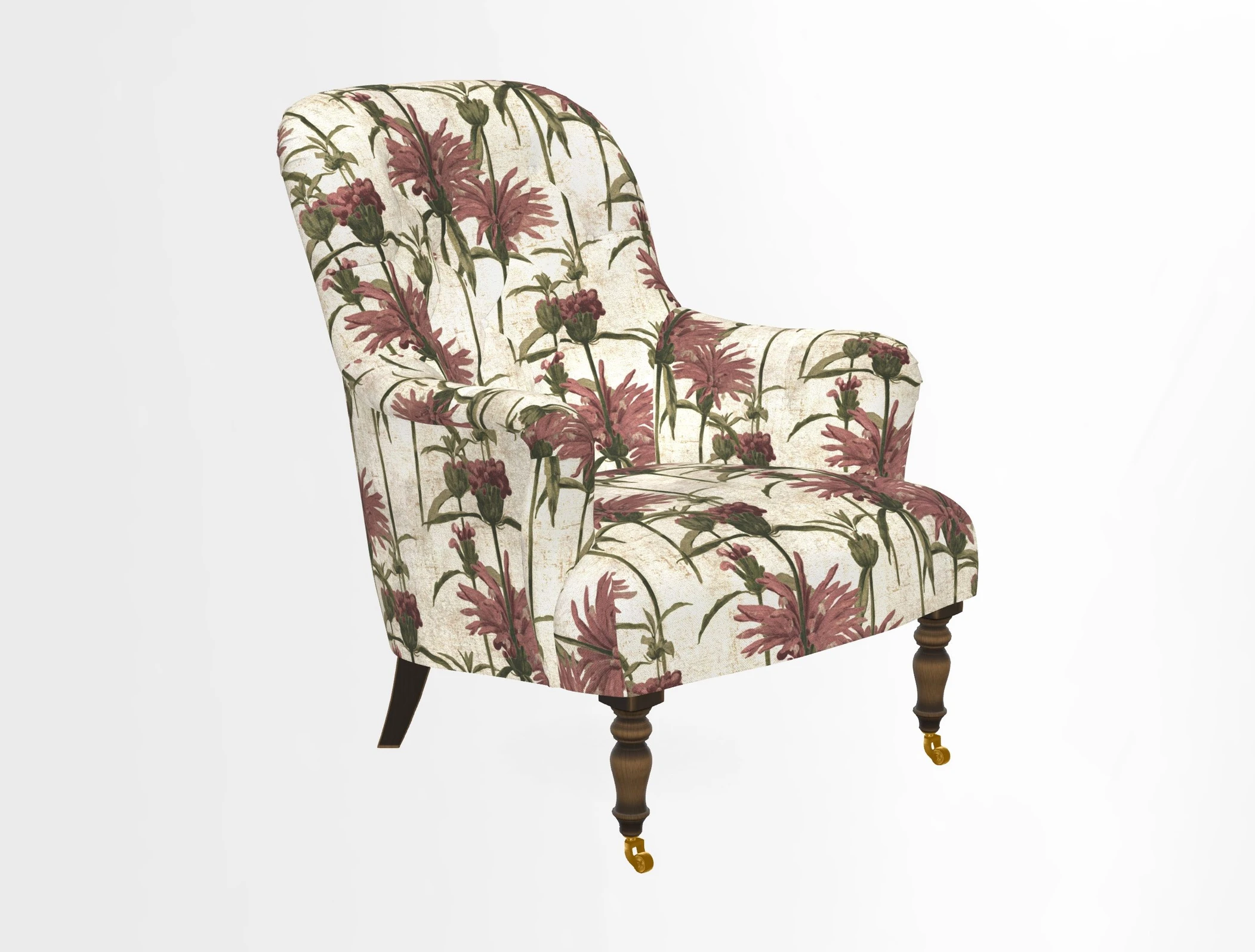 Tisbury Chair in House Clever Velvet Henna