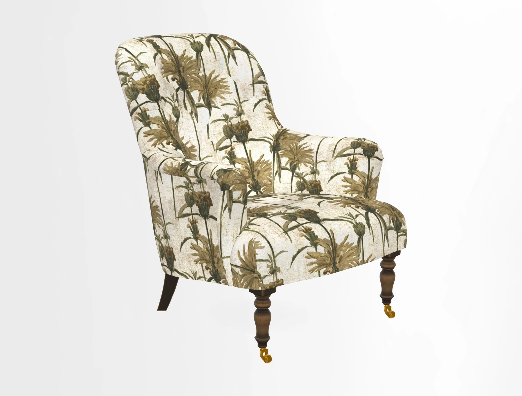 Tisbury Chair in House Clever Velvet Henna