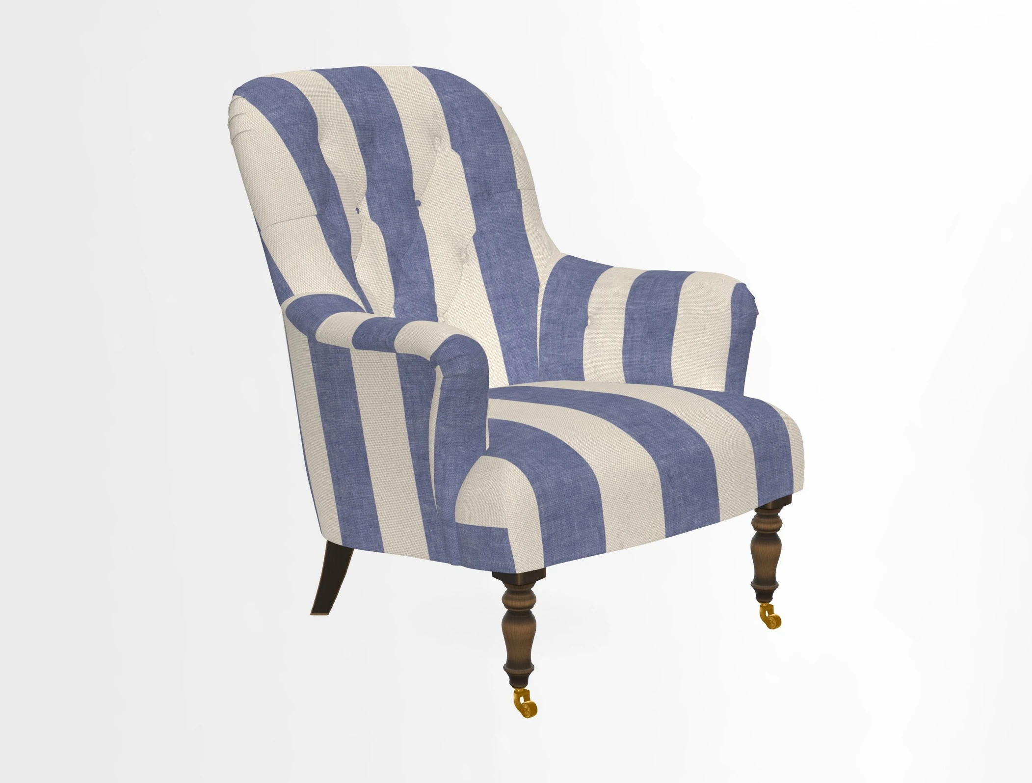 Tisbury Chair in House Clever Velvet Henna