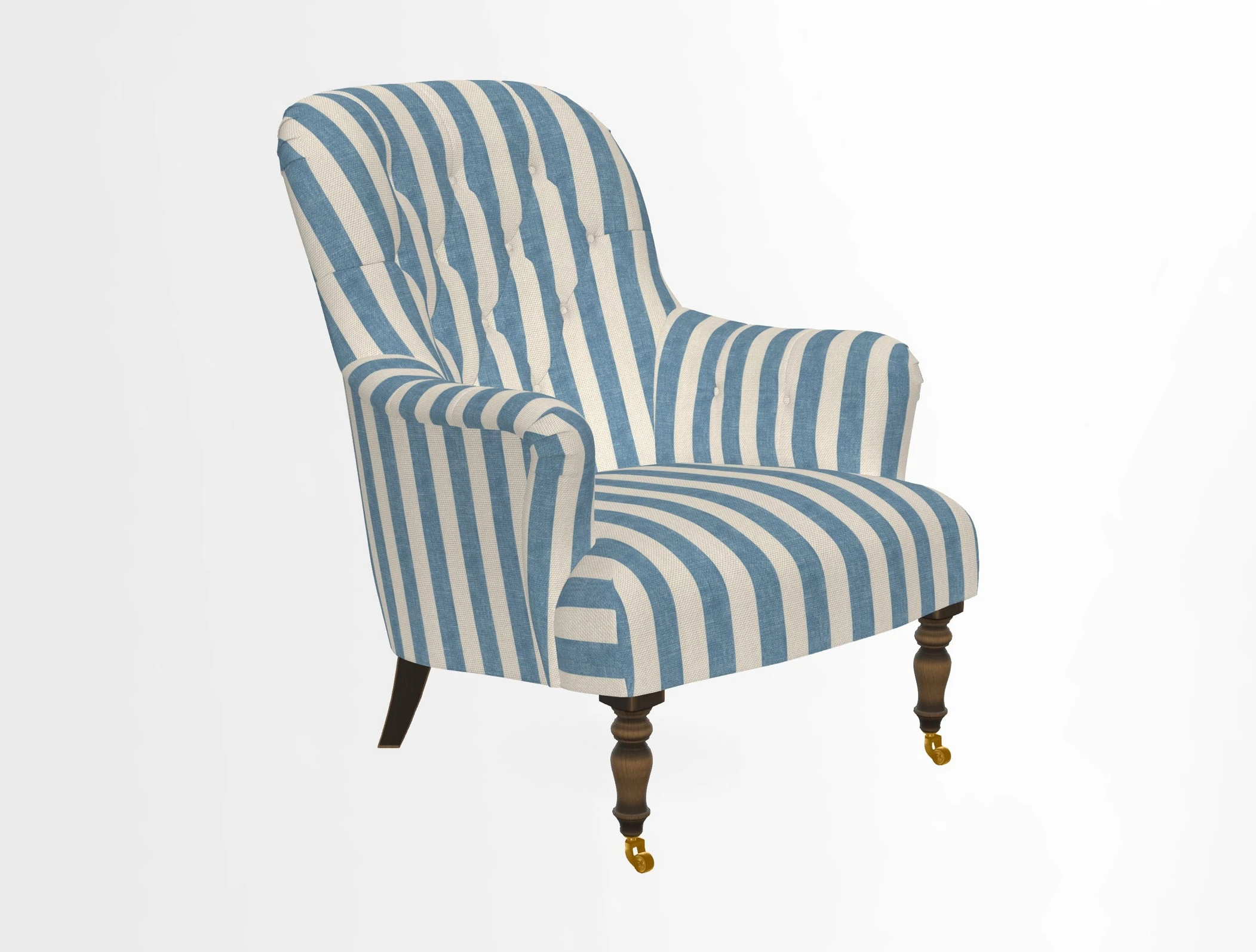Tisbury Chair in House Clever Velvet Henna