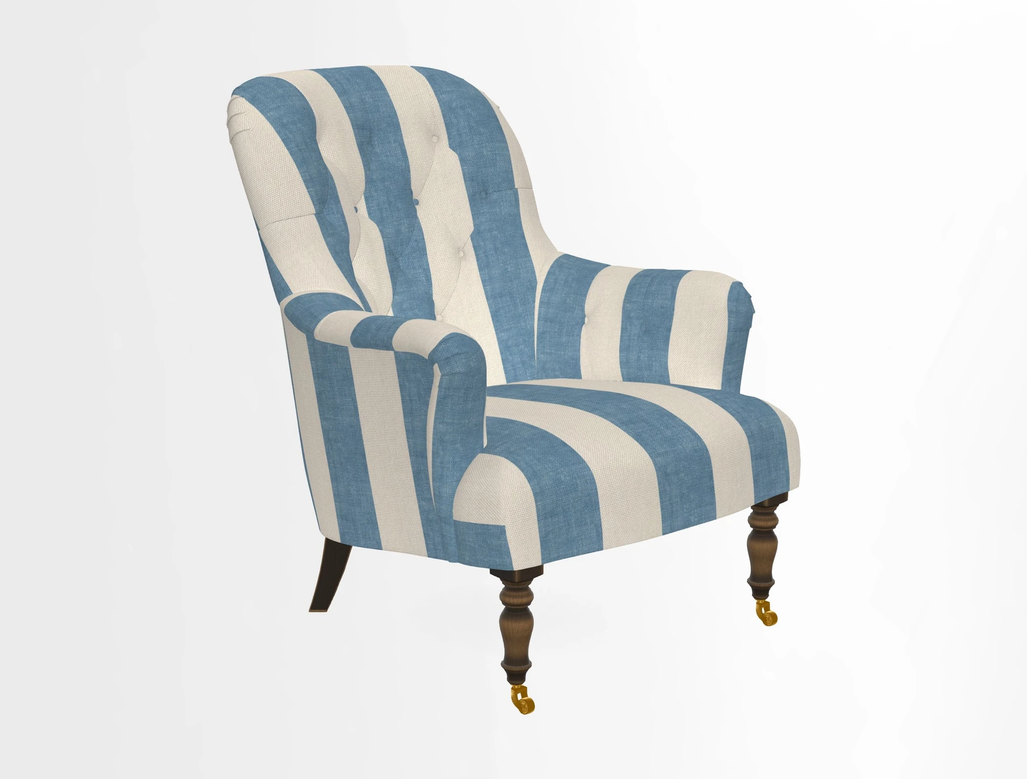 Tisbury Chair in House Clever Velvet Henna