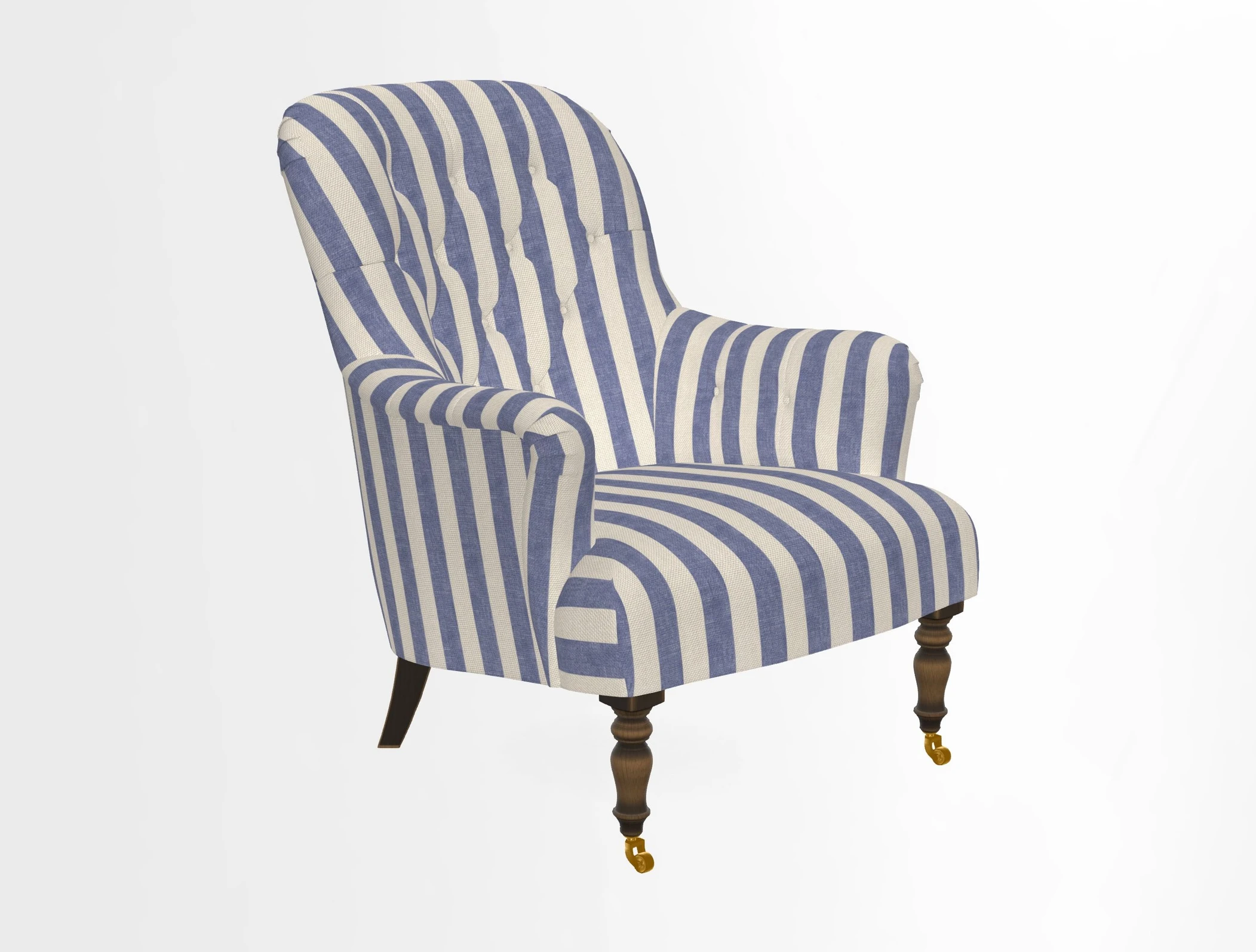Tisbury Chair in House Clever Velvet Henna