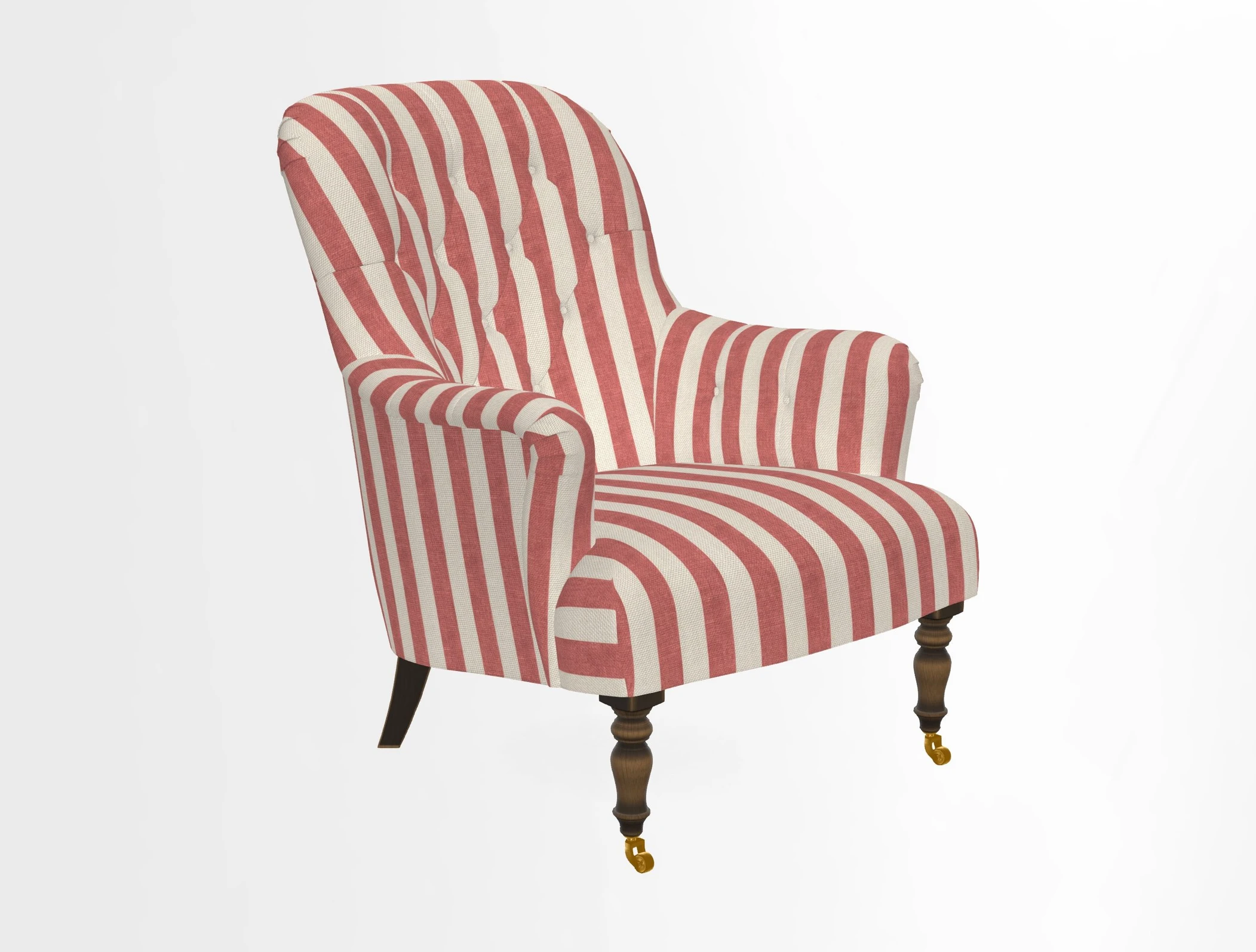 Tisbury Chair in House Clever Velvet Henna