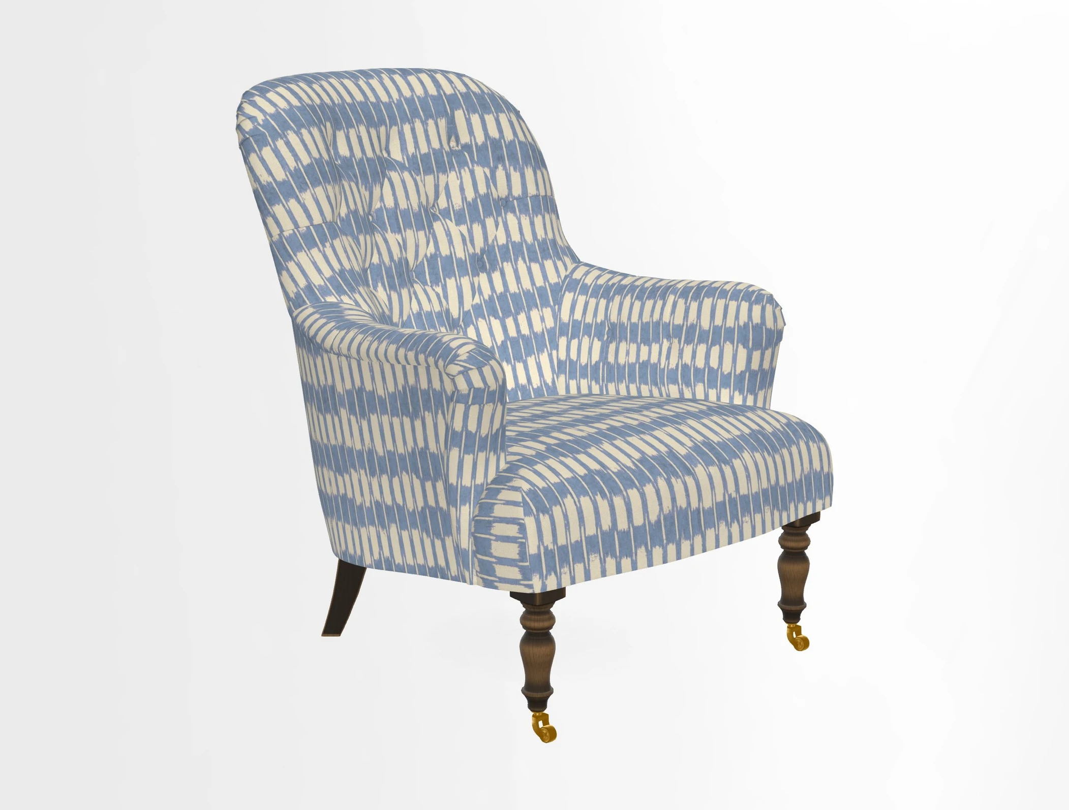 Tisbury Chair in House Clever Velvet Henna