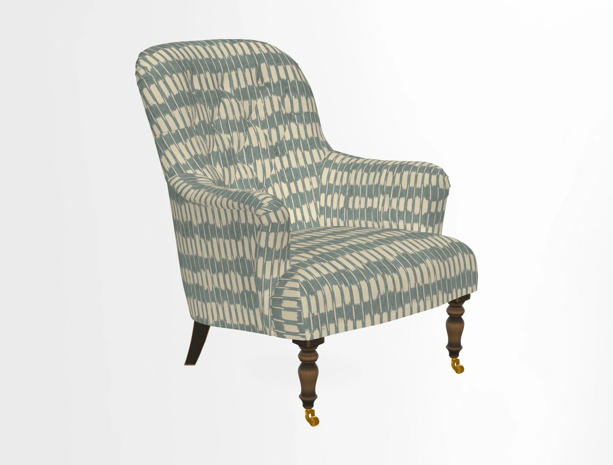 Tisbury Chair in House Clever Velvet Henna