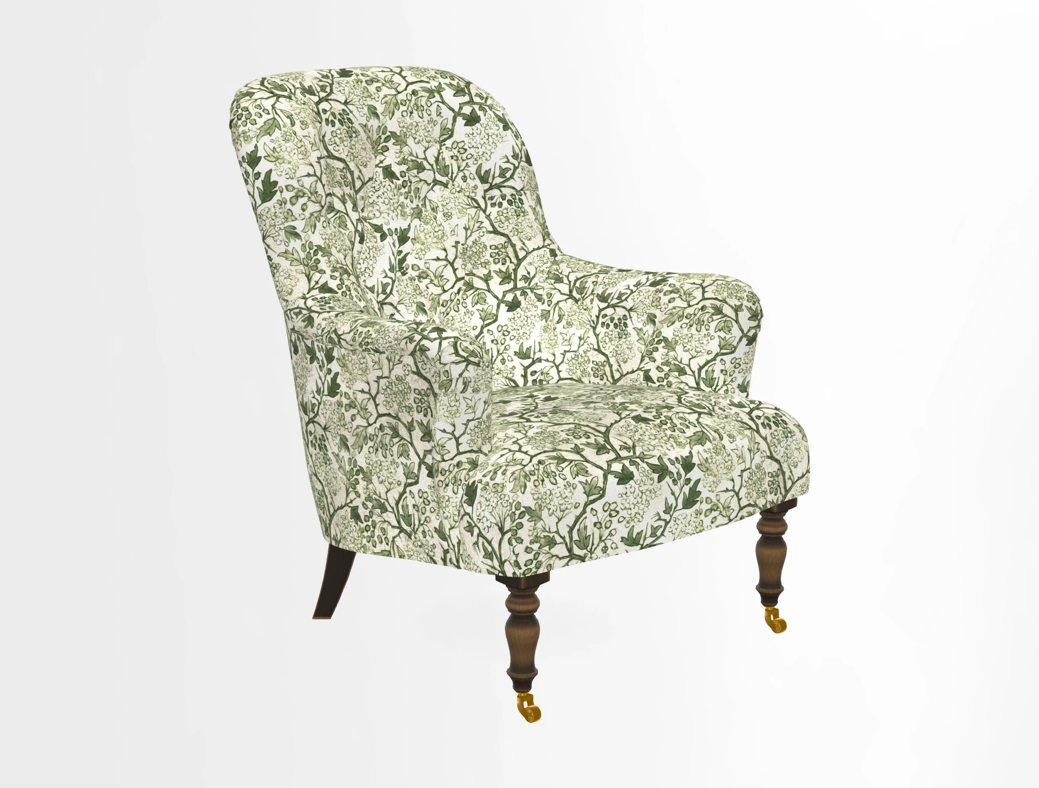 Tisbury Chair in House Clever Velvet Henna