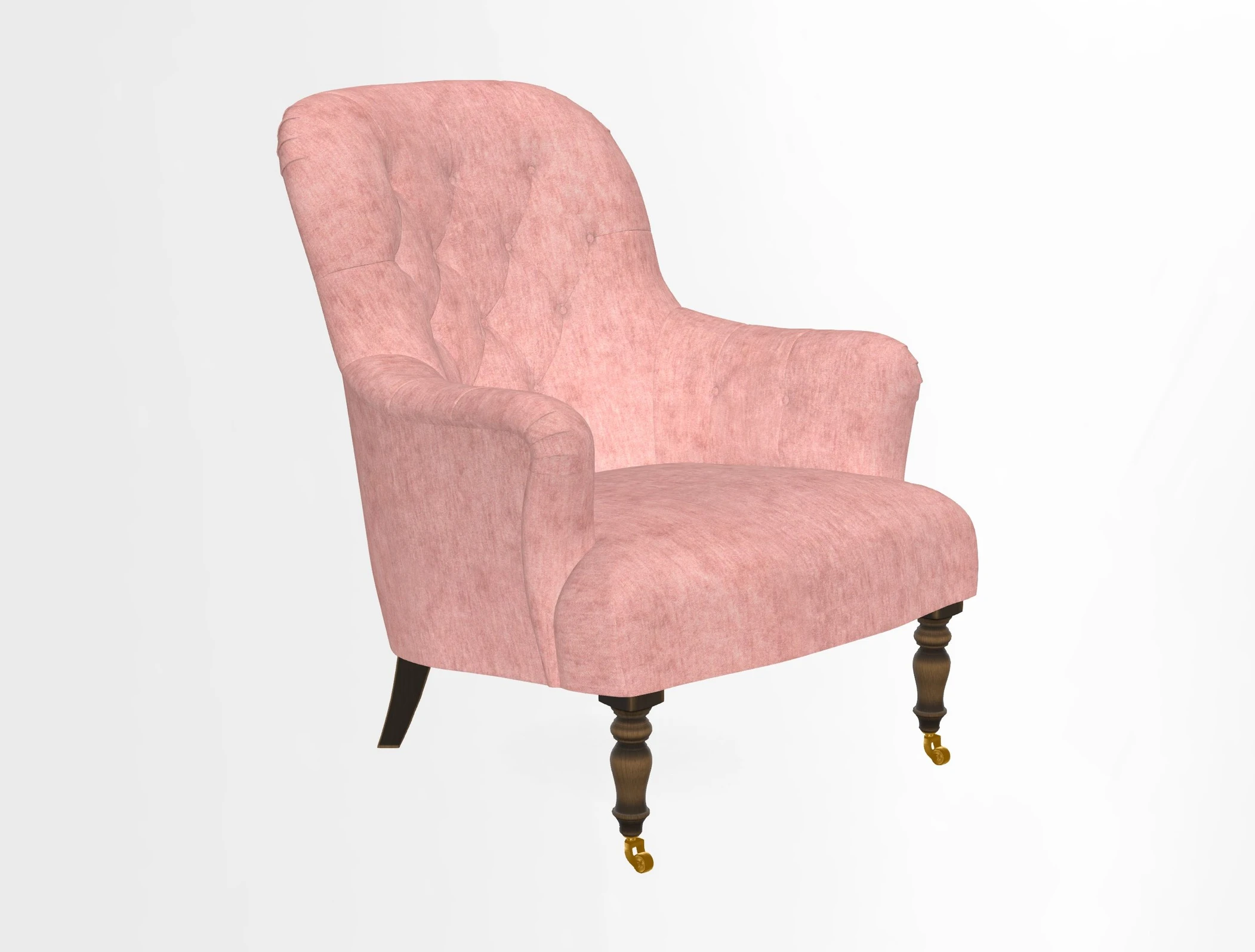 Tisbury Chair in House Clever Velvet Henna