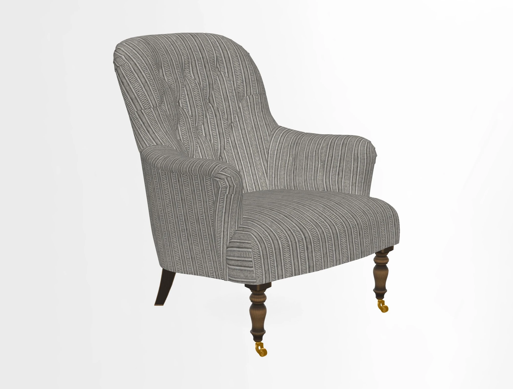 Tisbury Chair in House Clever Velvet Henna