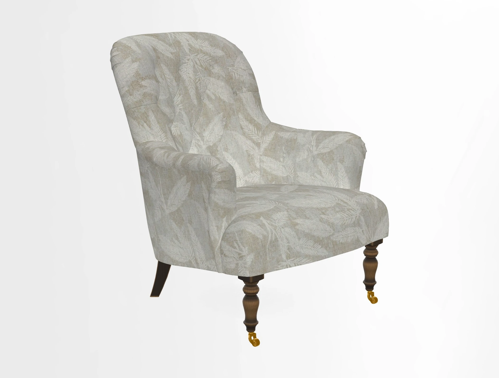 Tisbury Chair in House Clever Velvet Henna