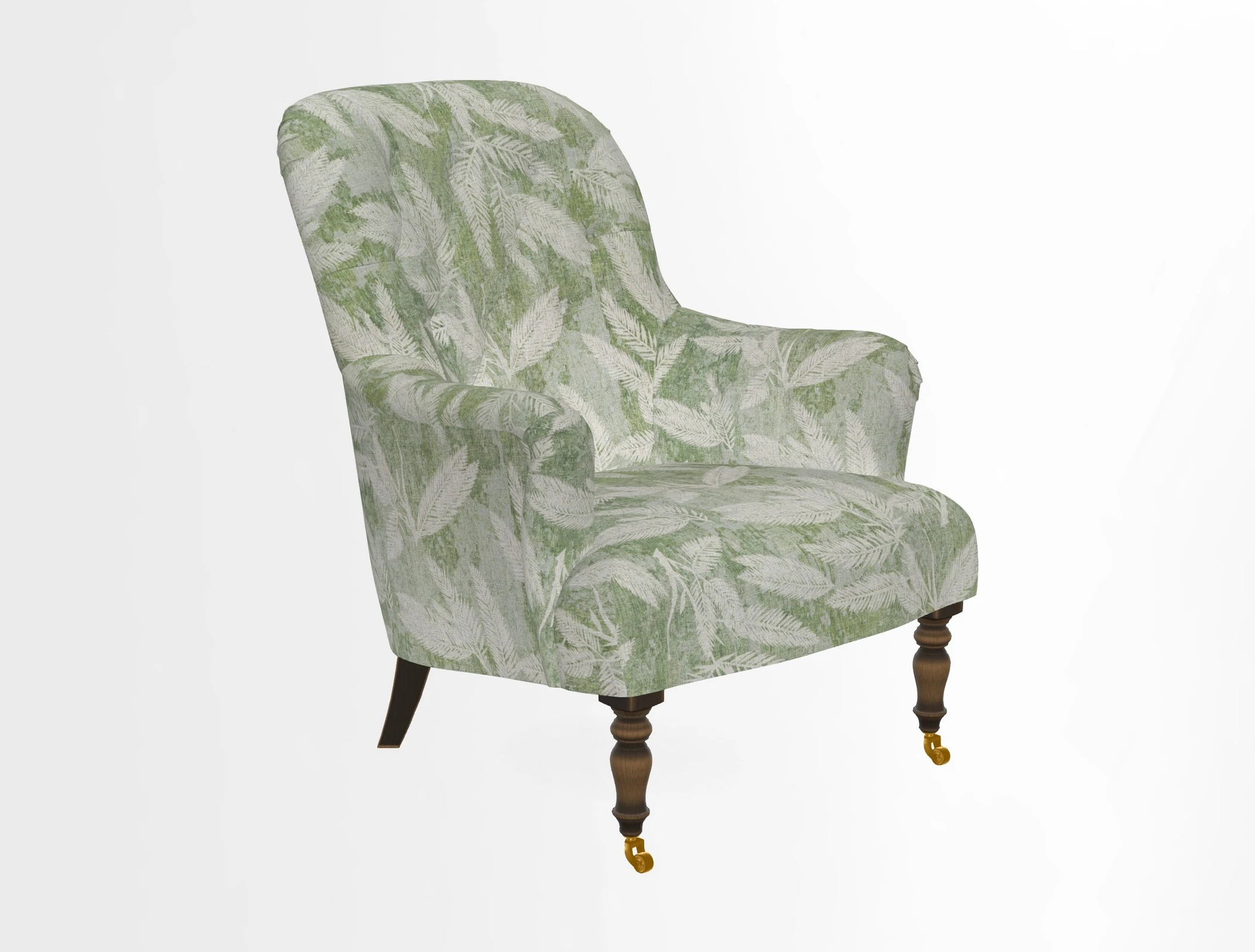 Tisbury Chair in House Clever Velvet Henna