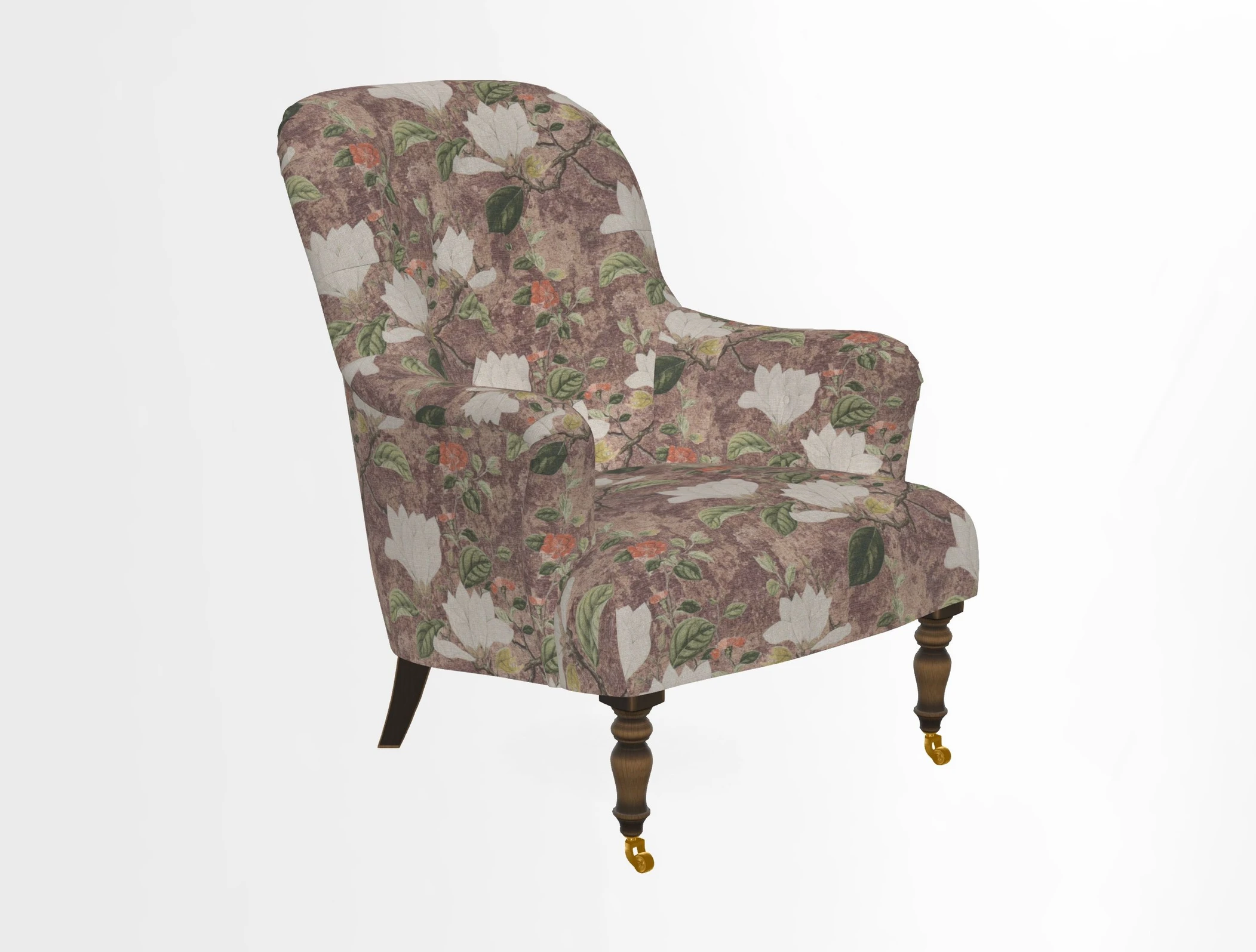 Tisbury Chair in House Clever Velvet Henna