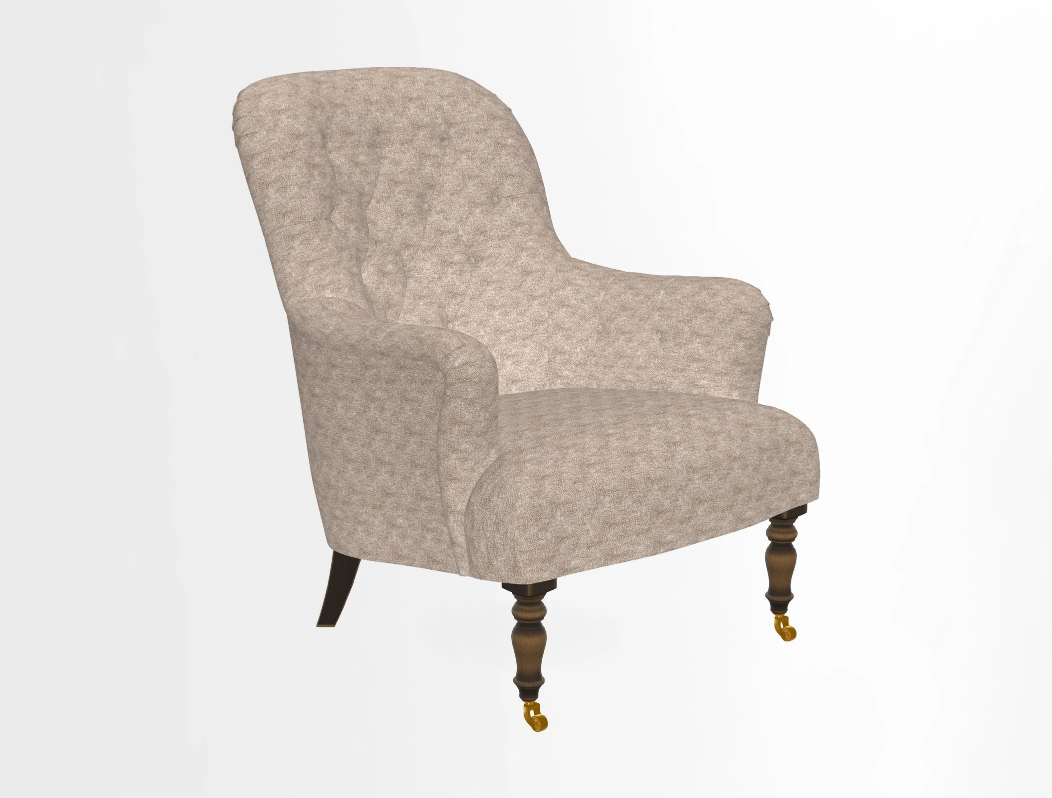 Tisbury Chair in House Clever Velvet Henna