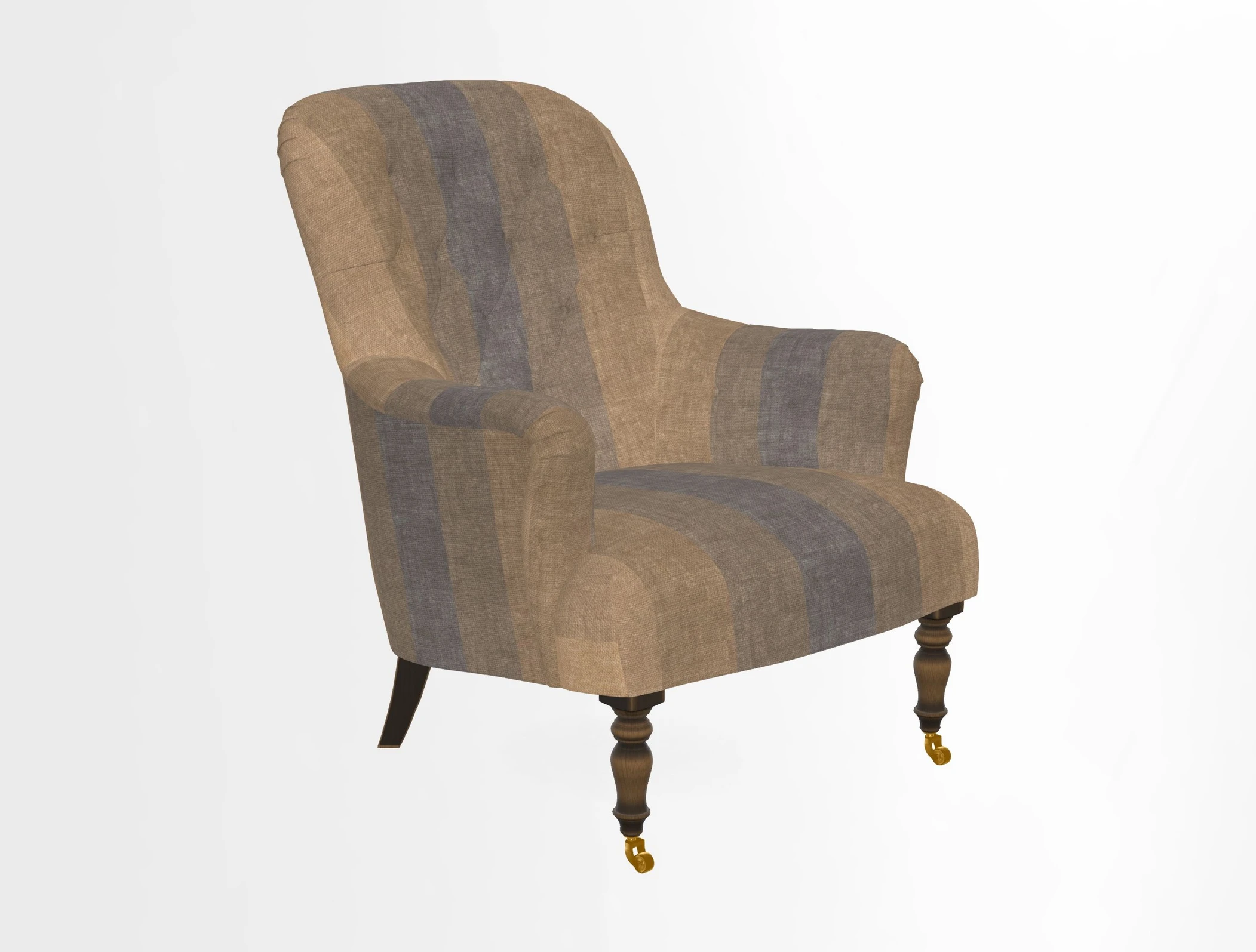 Tisbury Chair in House Clever Velvet Henna