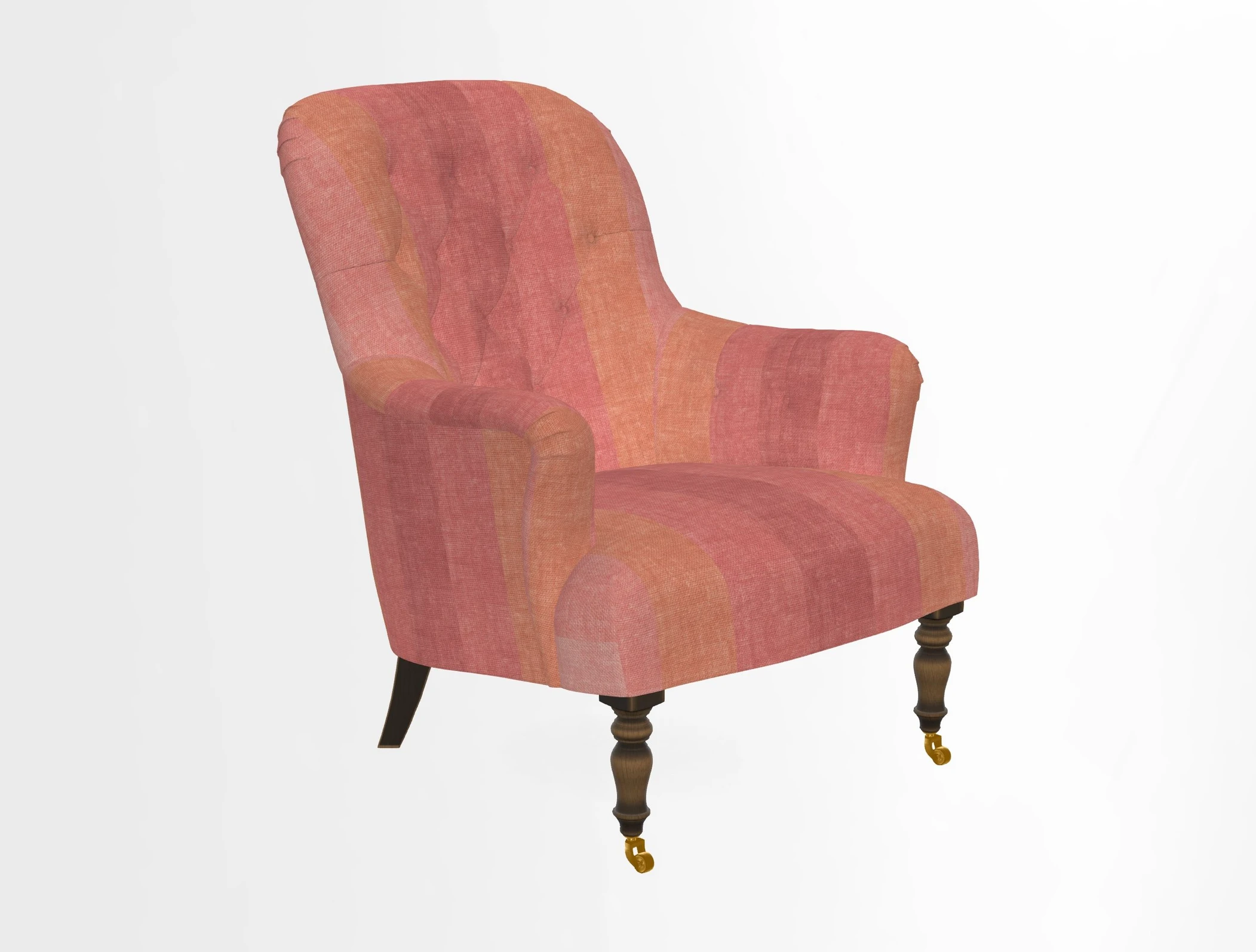 Tisbury Chair in House Clever Velvet Henna
