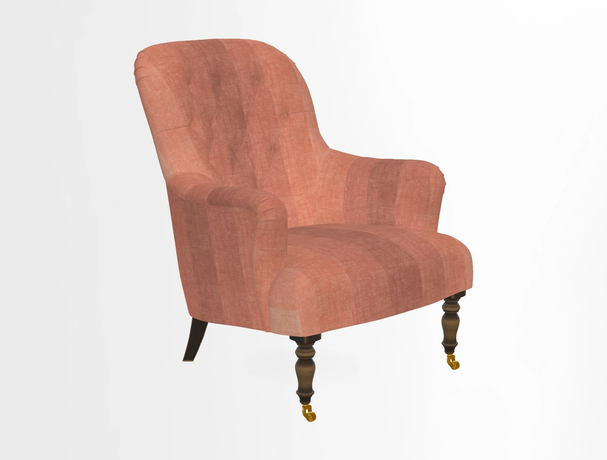 Tisbury Chair in House Clever Velvet Henna