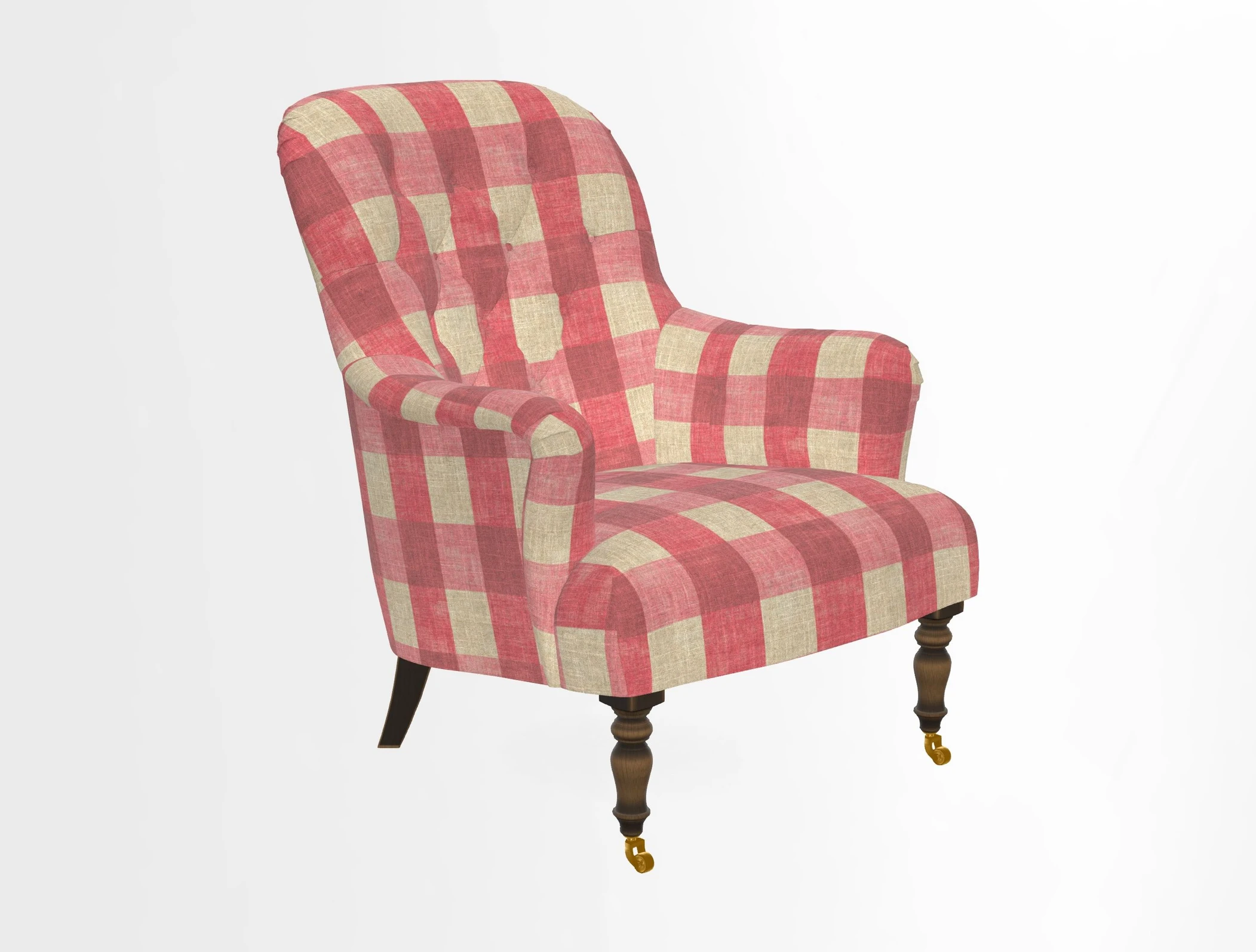 Tisbury Chair in House Clever Velvet Henna