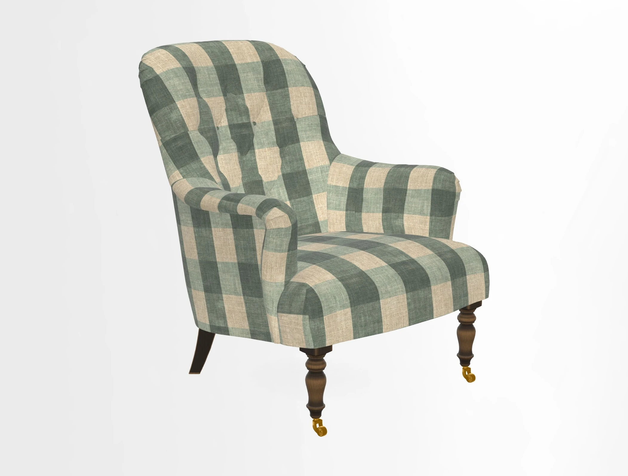 Tisbury Chair in House Clever Velvet Henna
