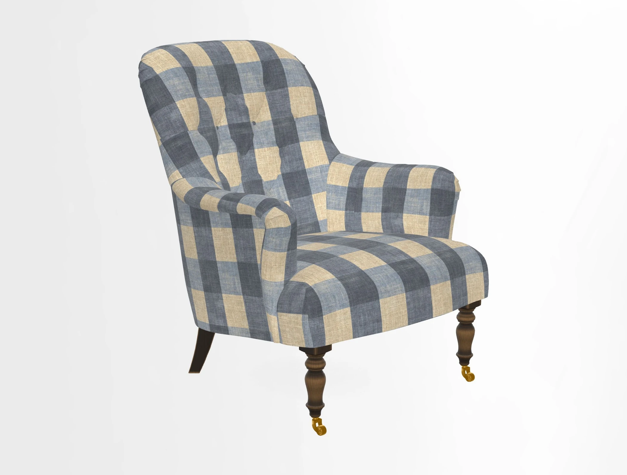 Tisbury Chair in House Clever Velvet Henna