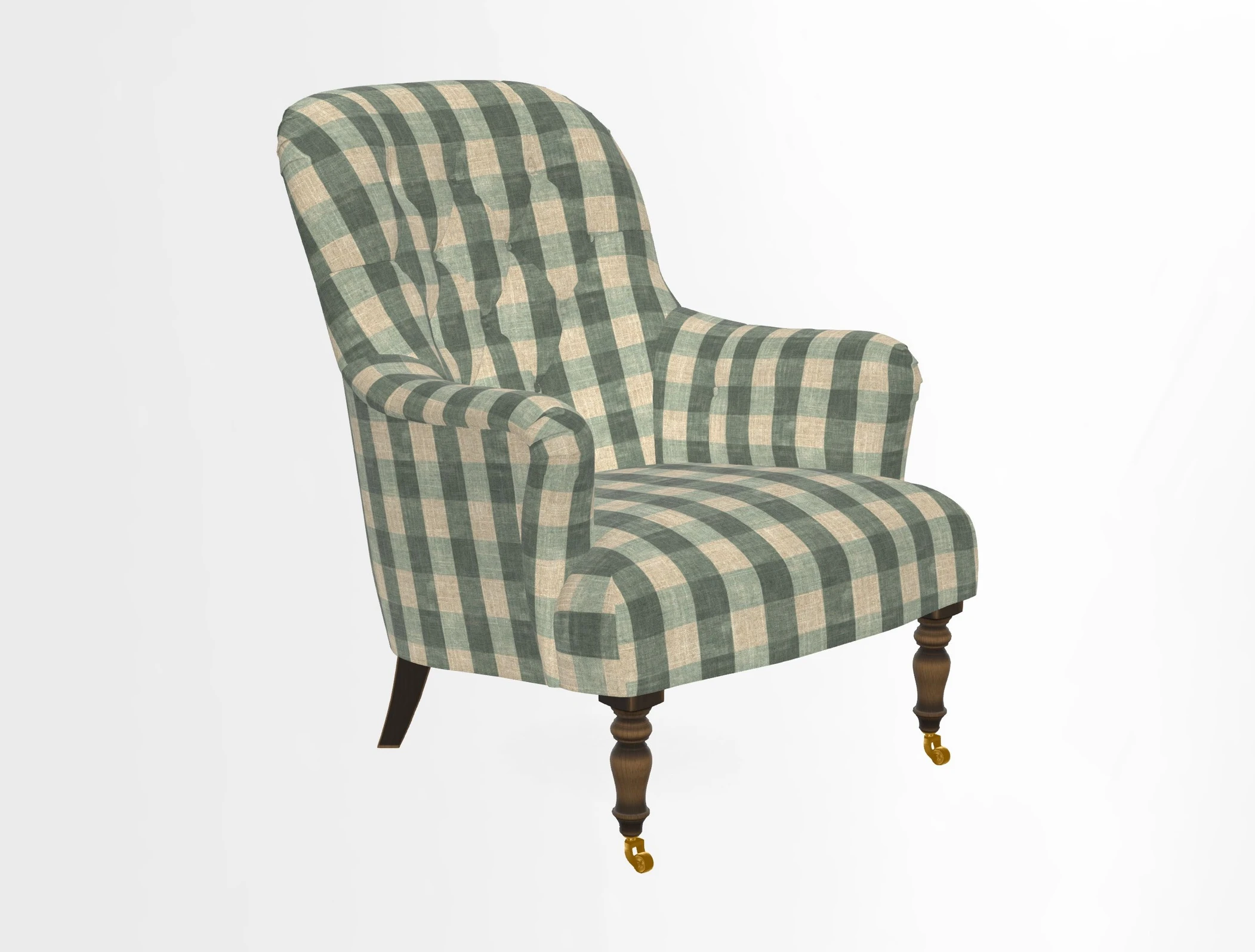 Tisbury Chair in House Clever Velvet Henna