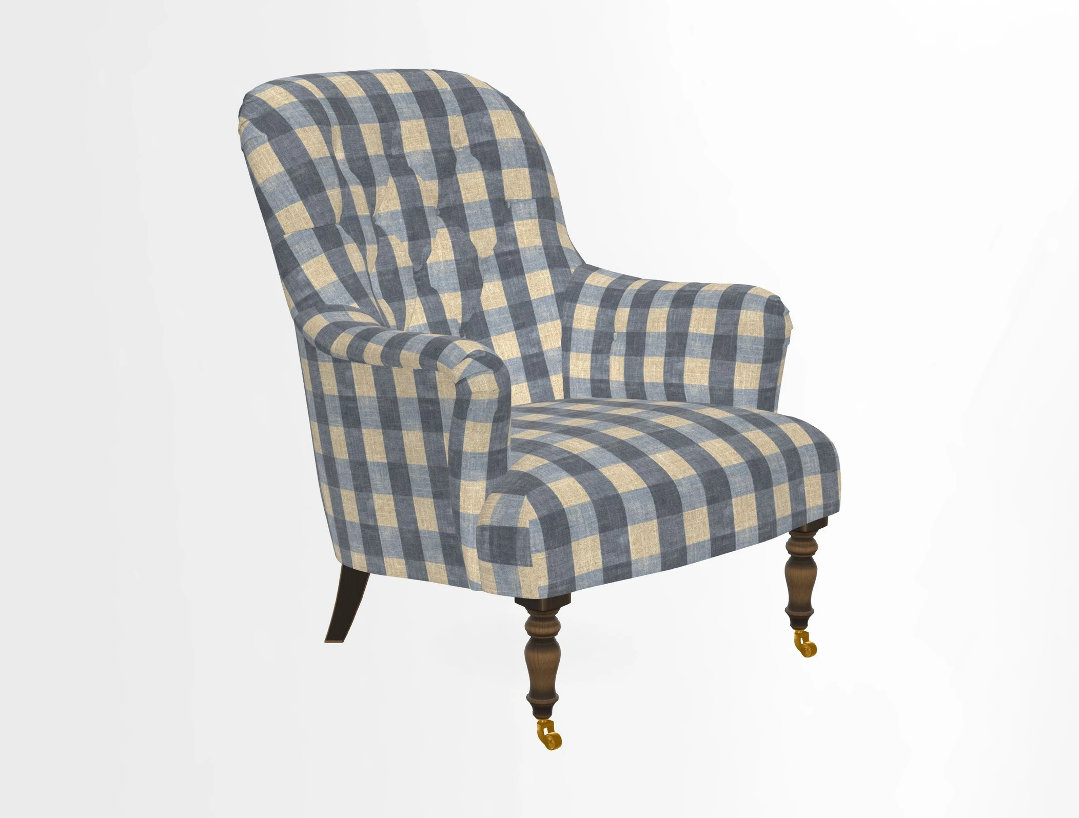 Tisbury Chair in House Clever Velvet Henna