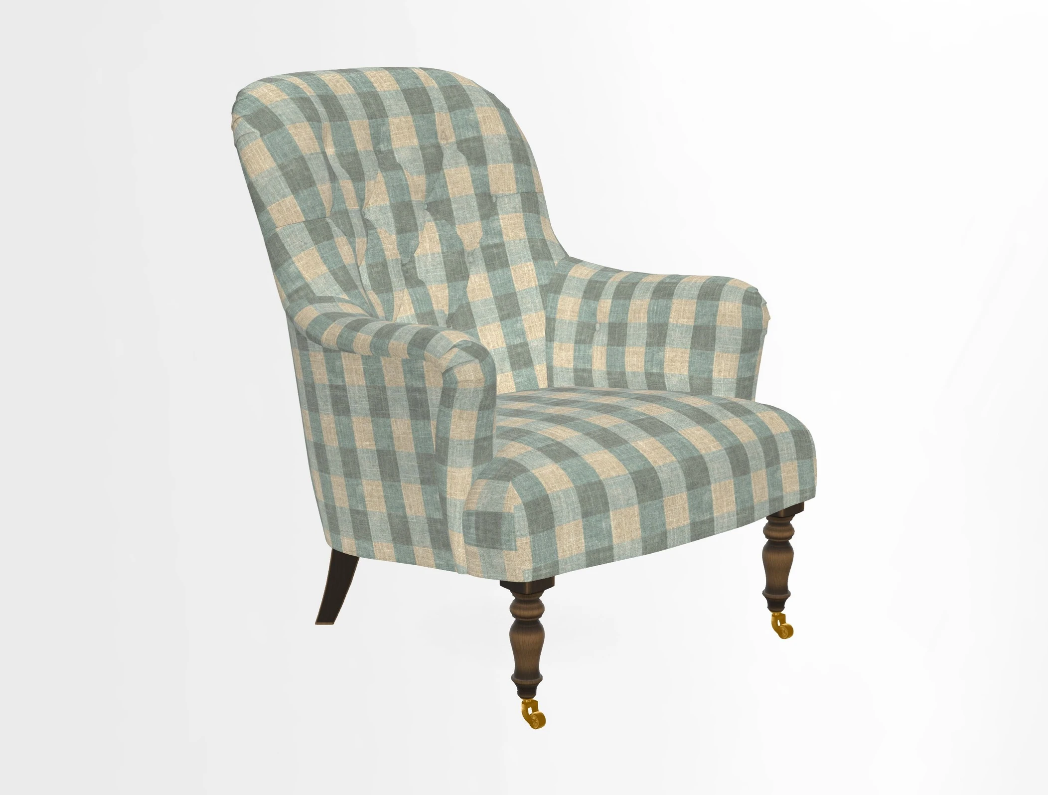 Tisbury Chair in House Clever Velvet Henna